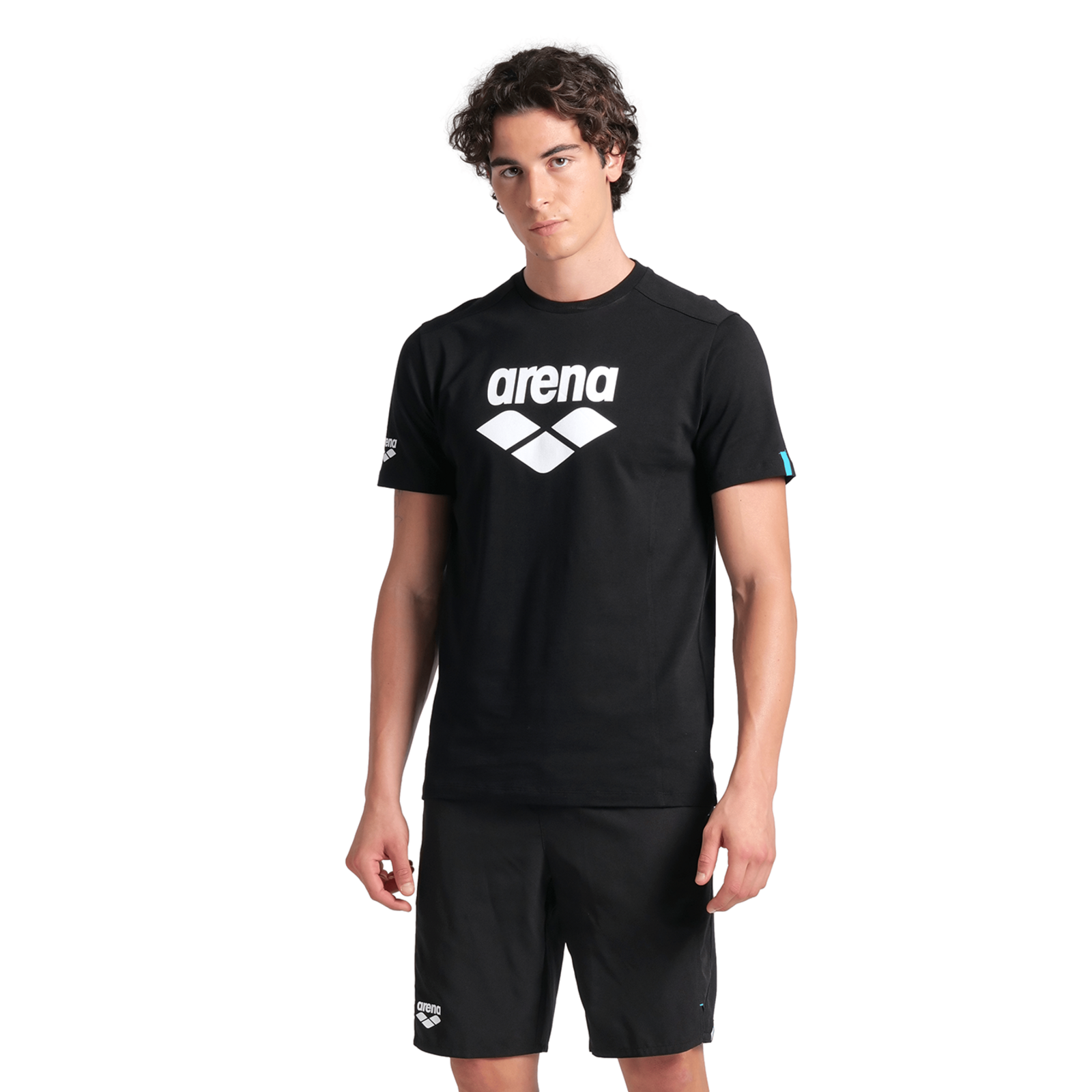 Arena T-Shirt Logo T-Shirt in SCHWARZ