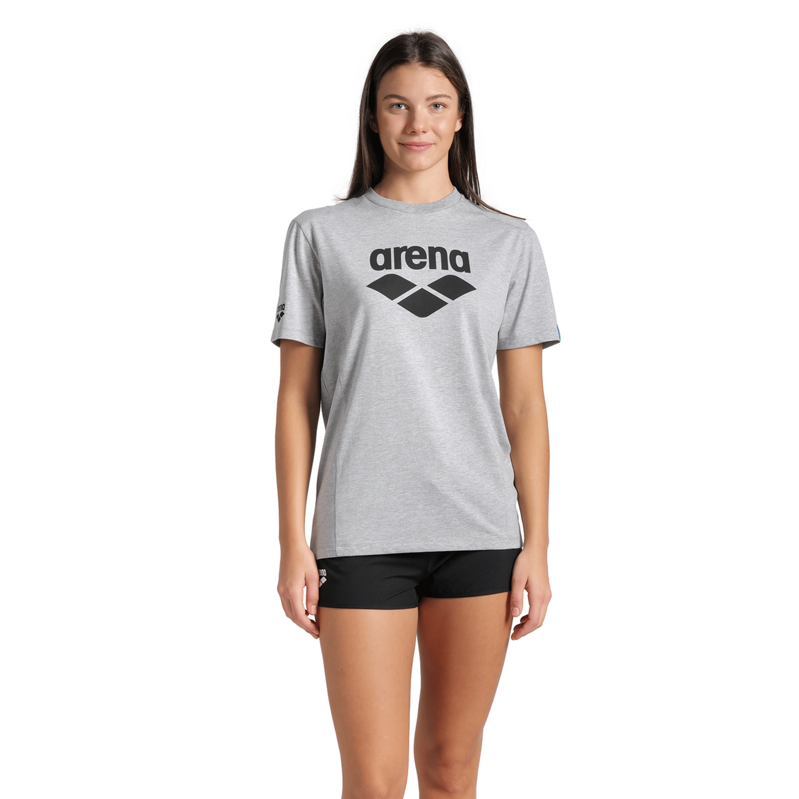 Arena T-Shirt Logo T-Shirt in GRAU
