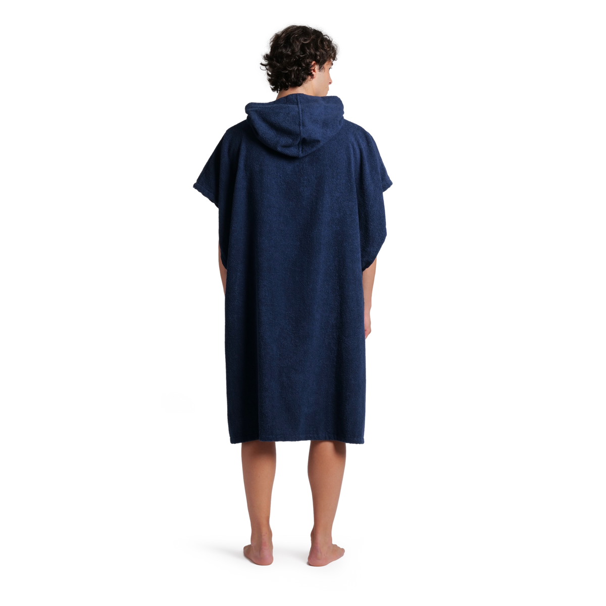 Arena Arena Cotton Poncho in BLAU