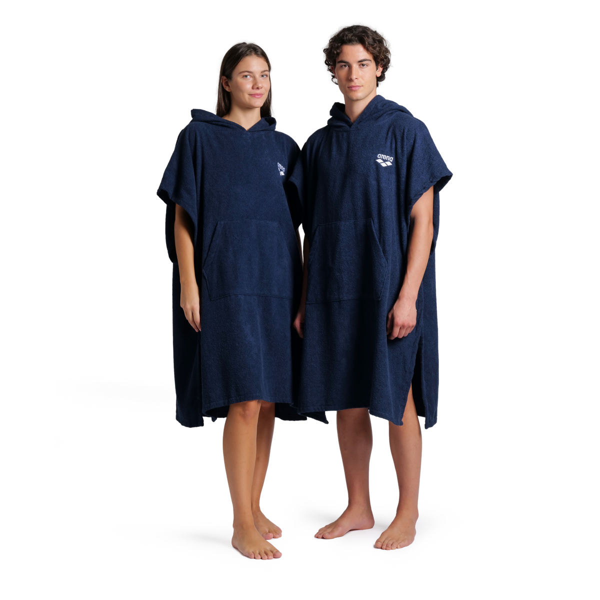 Arena Arena Cotton Poncho in BLAU