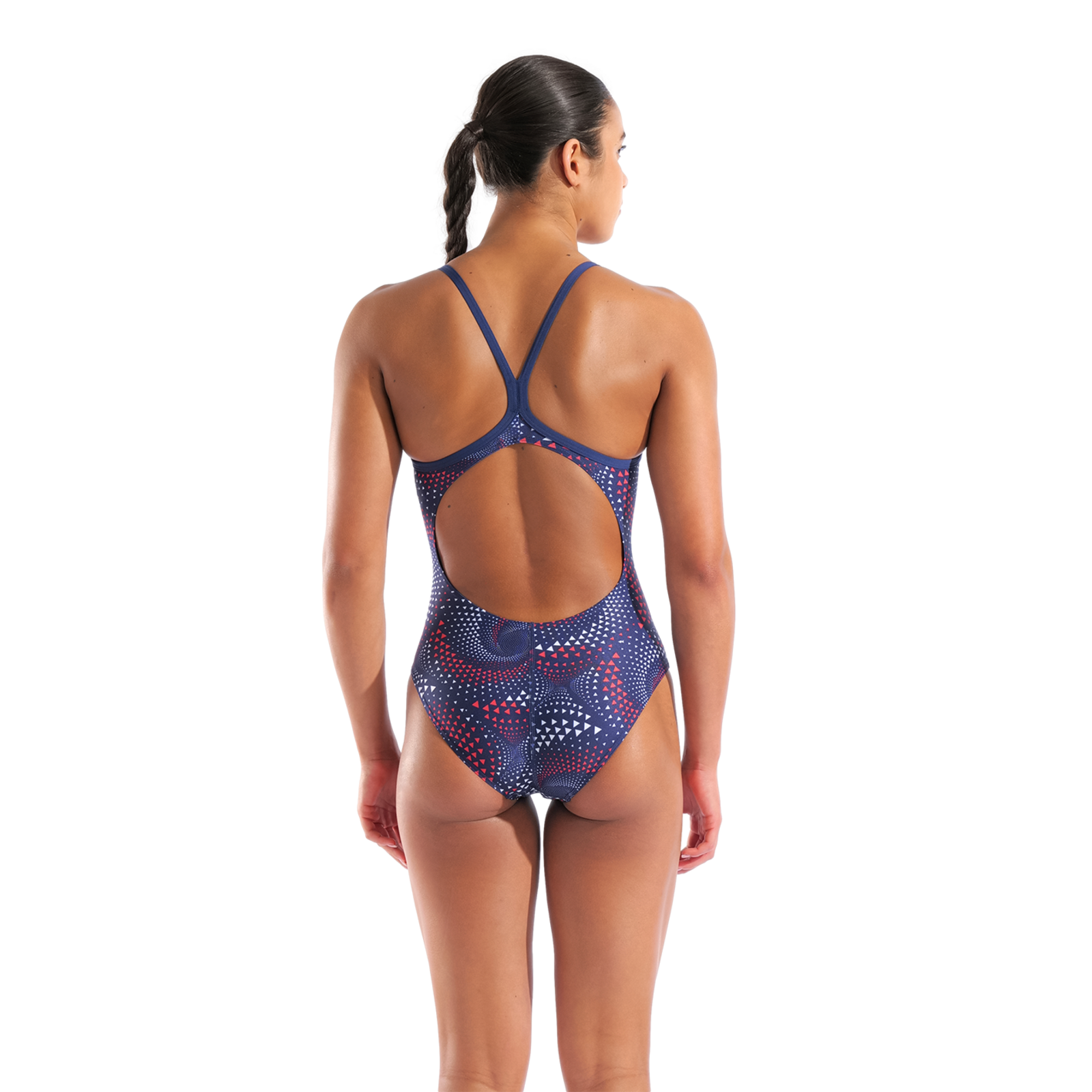 Arena W Arena Fireflow Swimsuit Lightdrop Back Badeanzug in BLAU