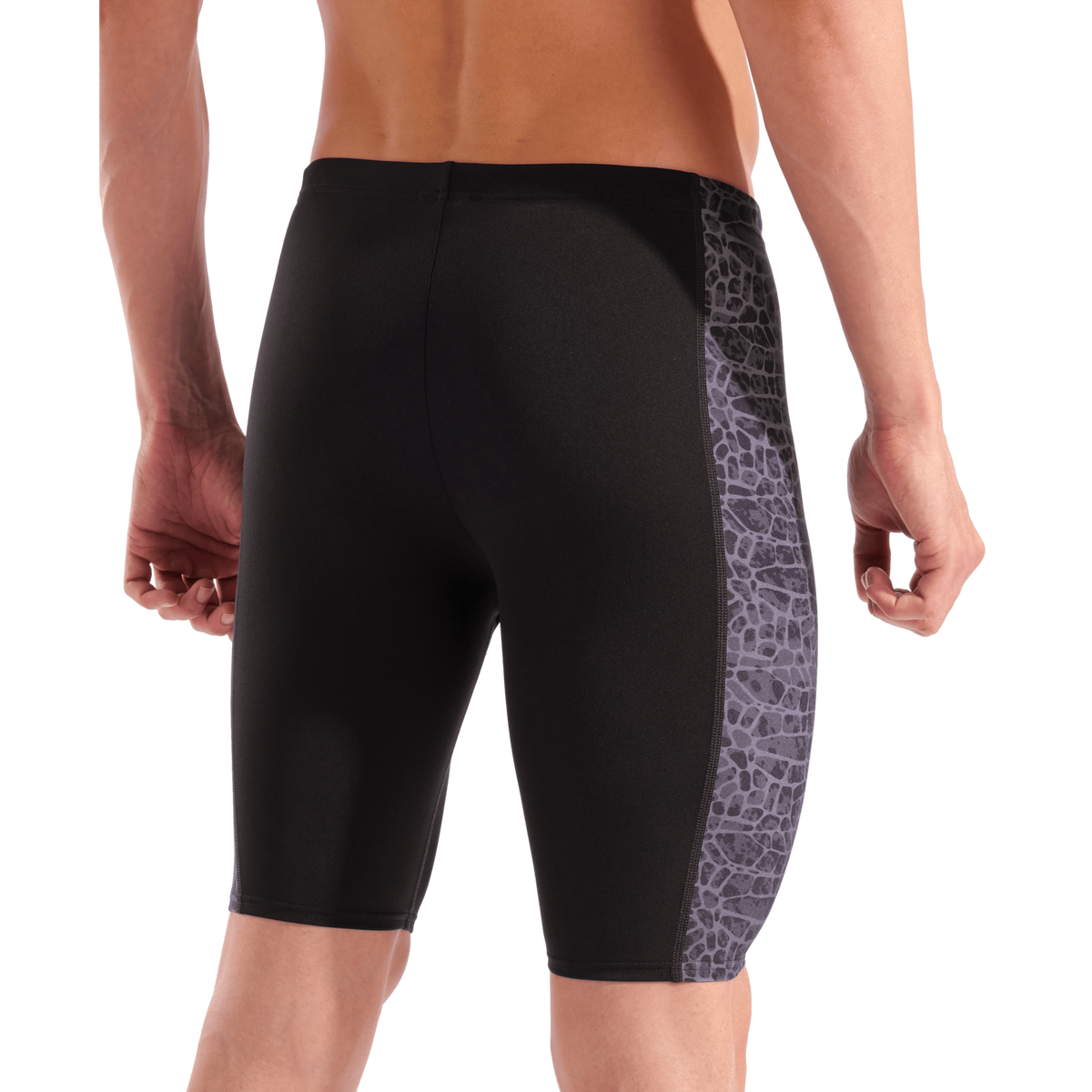 Arena M Arena Snakeskin Swim Jammer Swim Jammer in SCHWARZ