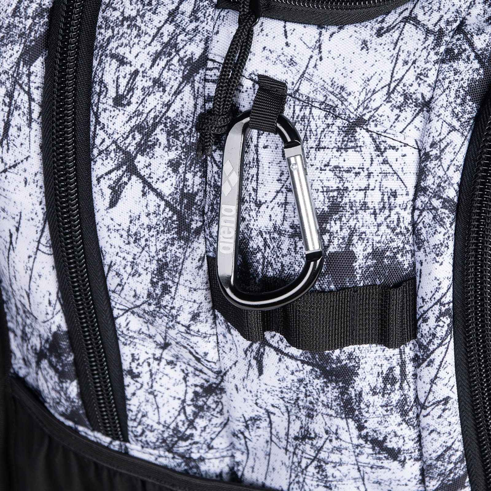 Arena Arena All Set Backpack 45L Allover Sportrucksack in SCHWARZ