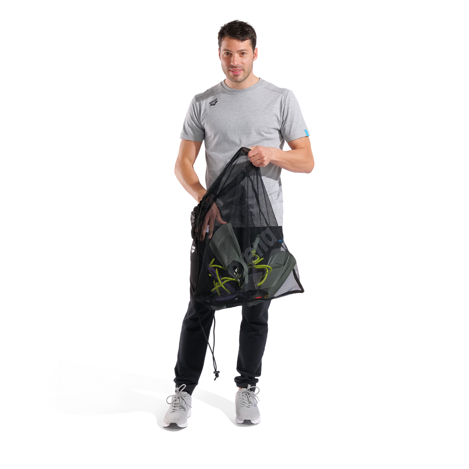 Arena Arena One Go Mesh Bag Gymbag in SCHWARZ