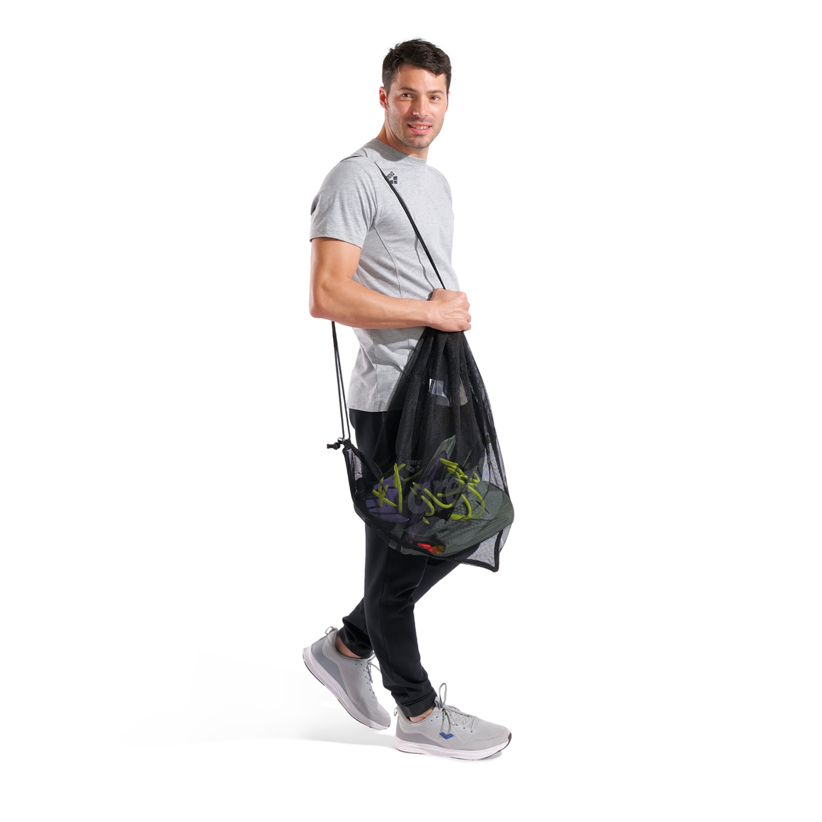 Arena Arena One Go Mesh Bag Gymbag in SCHWARZ