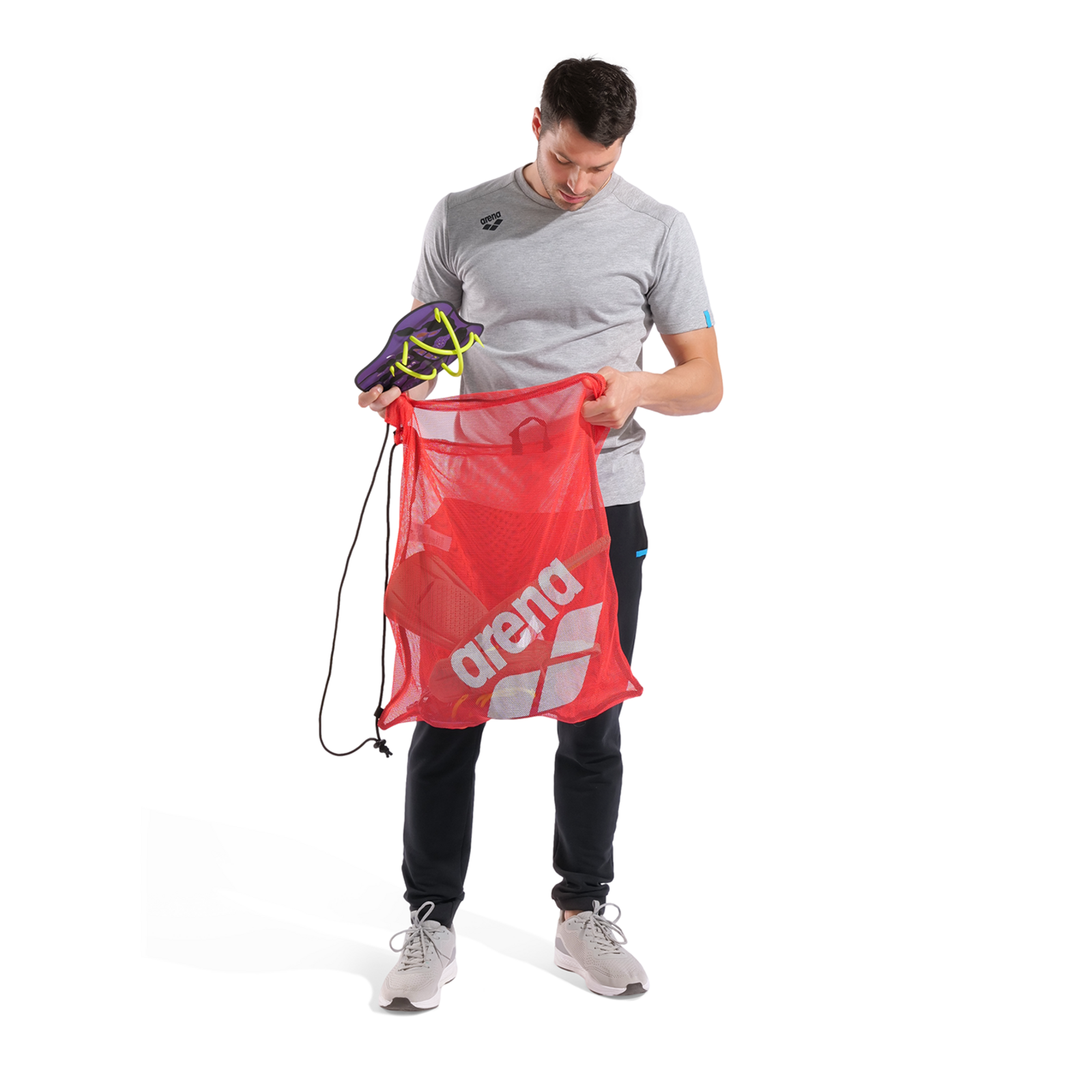 Arena Arena One Go Mesh Bag Gymbag in ROT