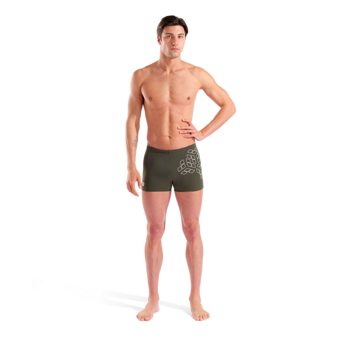 Arena M Arena Kikko Graphic Swim Short Swim Short in GRÜN