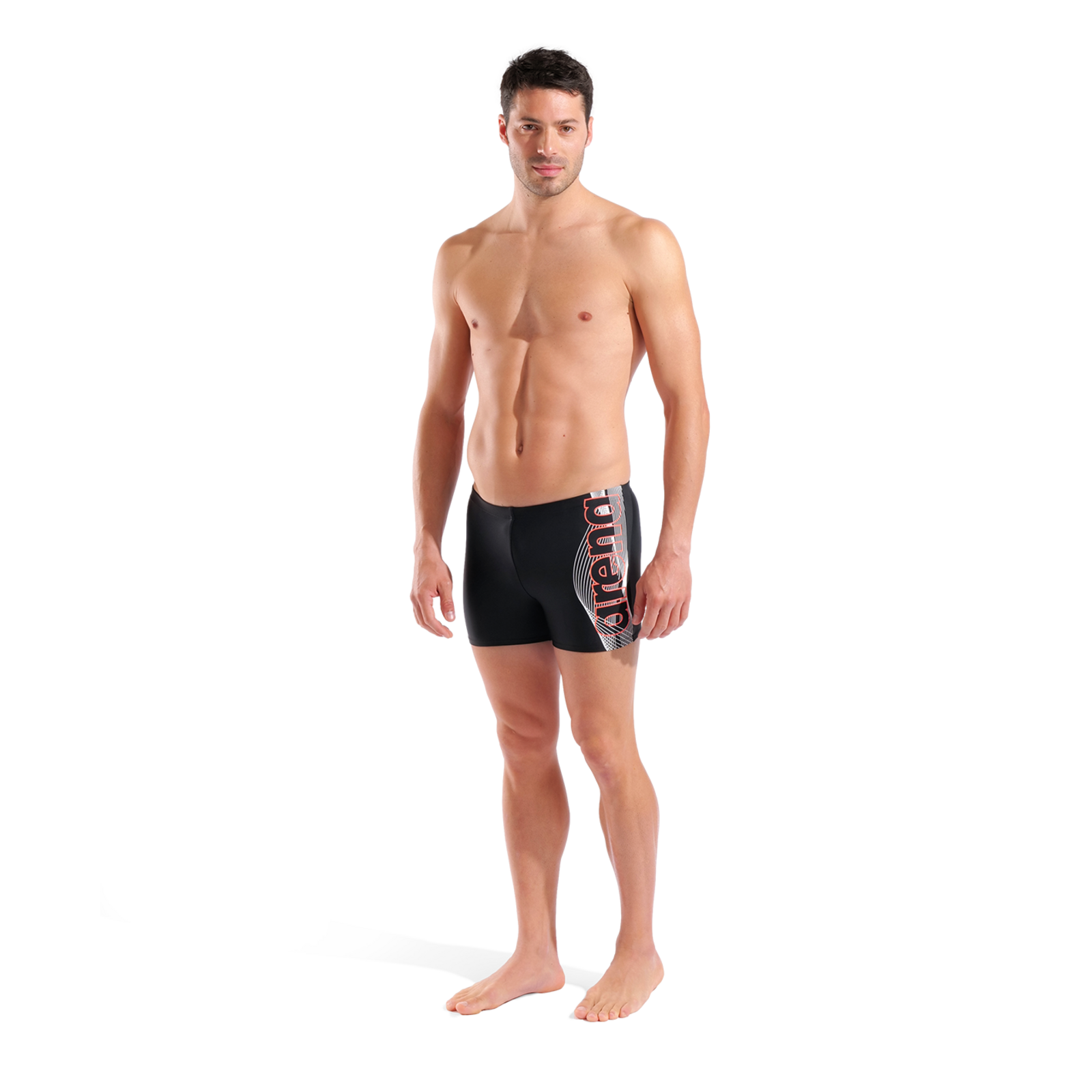 Arena M Arena Basic Swim Short Swim Short in SCHWARZ