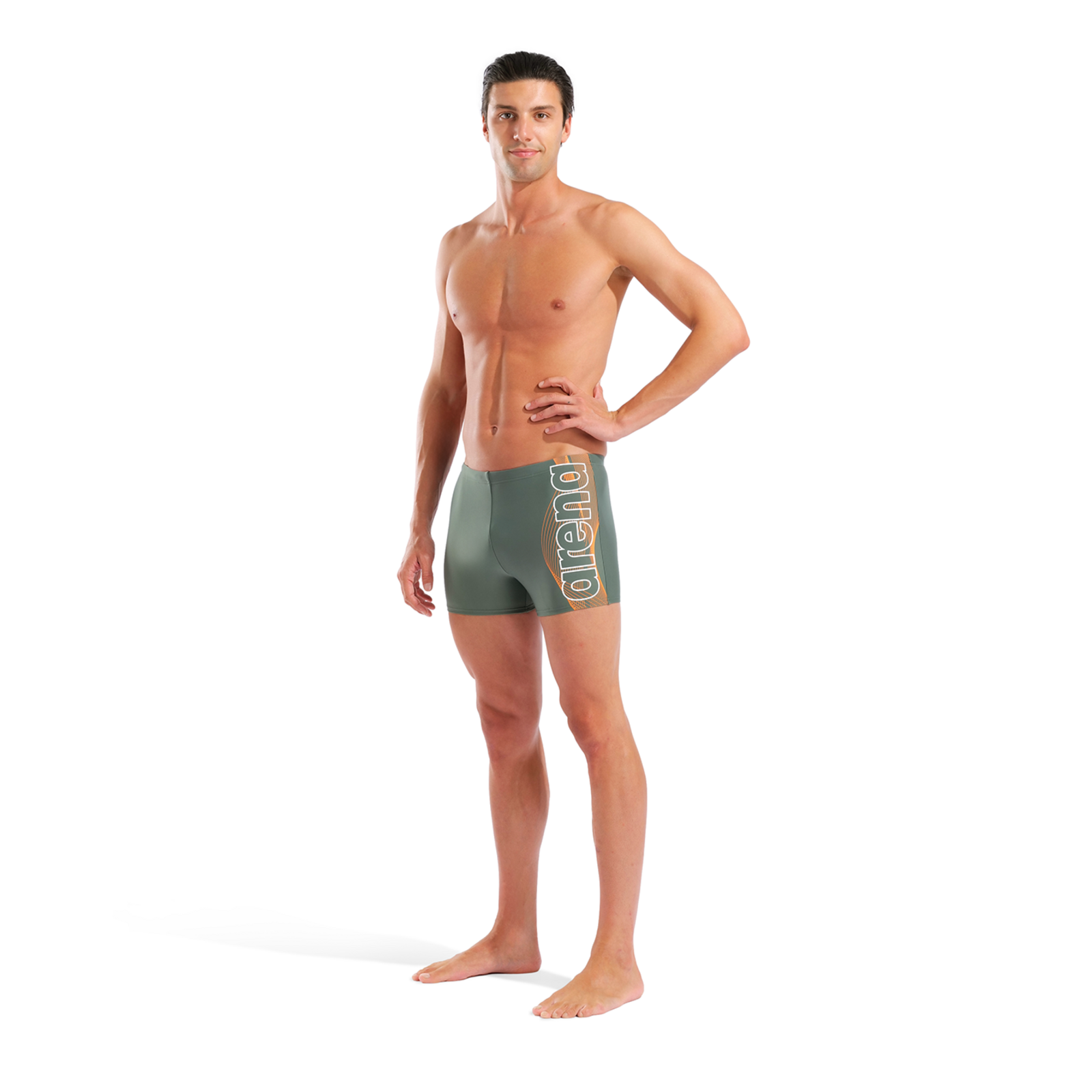 Arena M Arena Basic Swim Short Swim Short in GRÜN