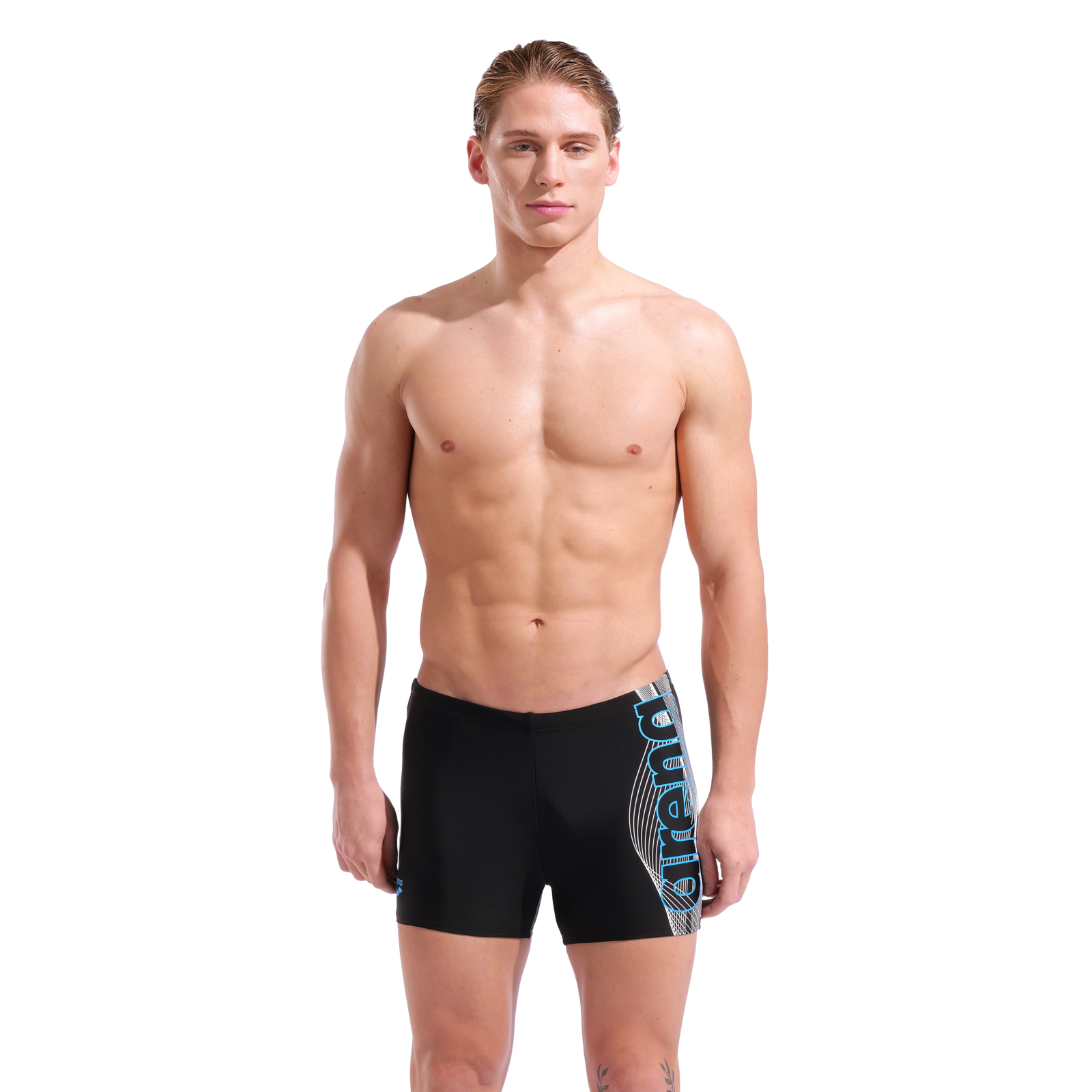 Arena M Arena Basic Swim Short Swim Short in SCHWARZ
