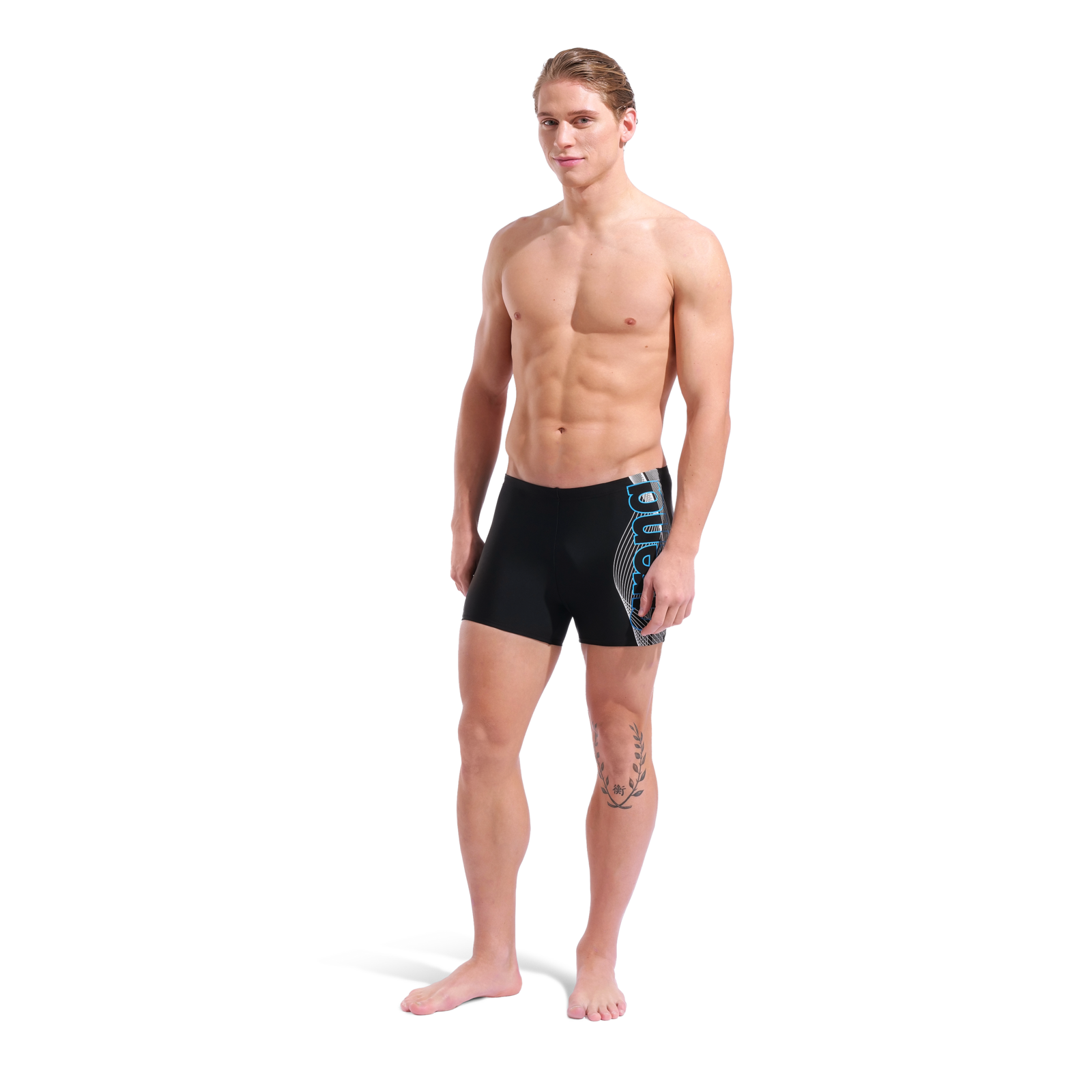 Arena M Arena Basic Swim Short Swim Short in SCHWARZ