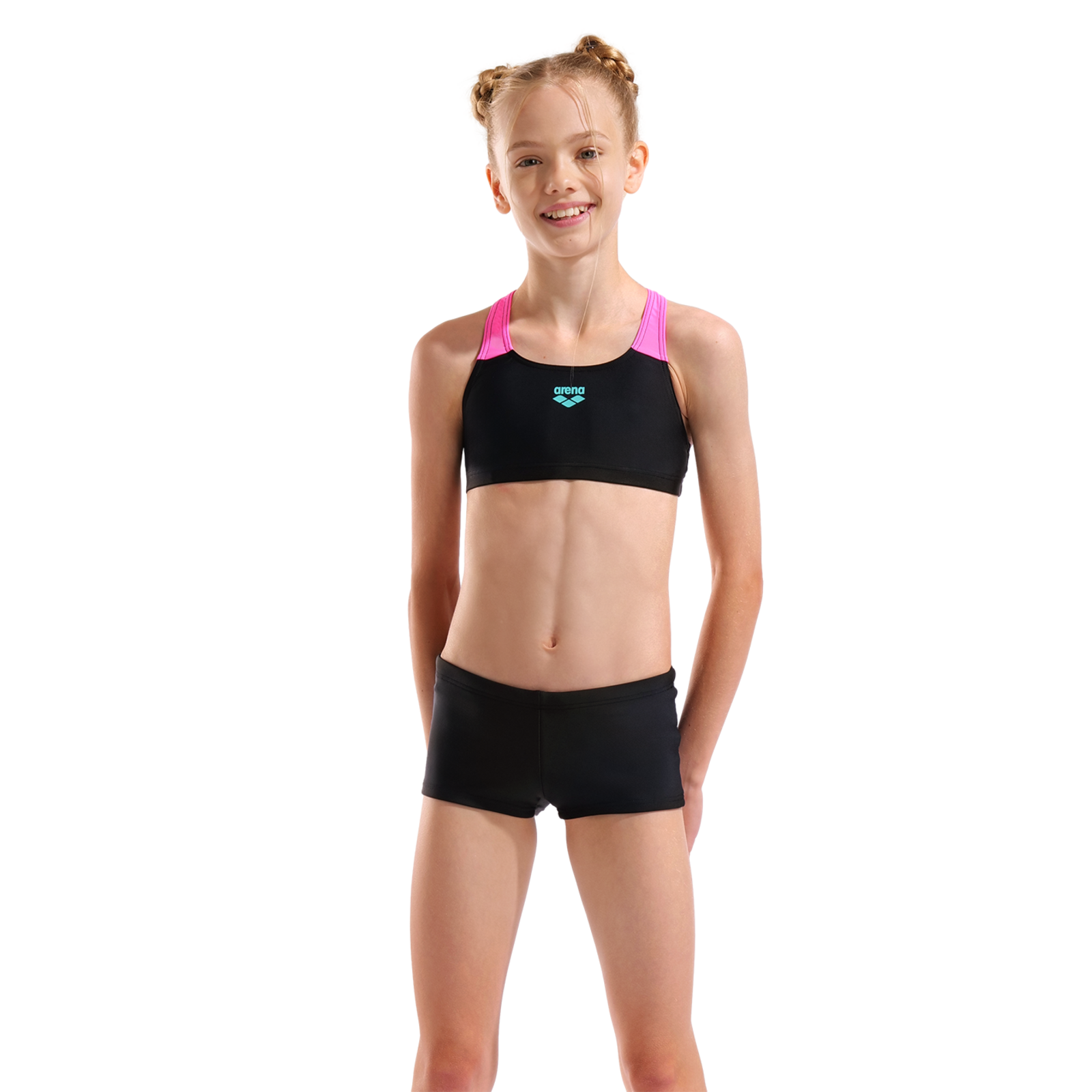 Arena G Arena Bikini Solid L Bikini Set in SCHWARZ