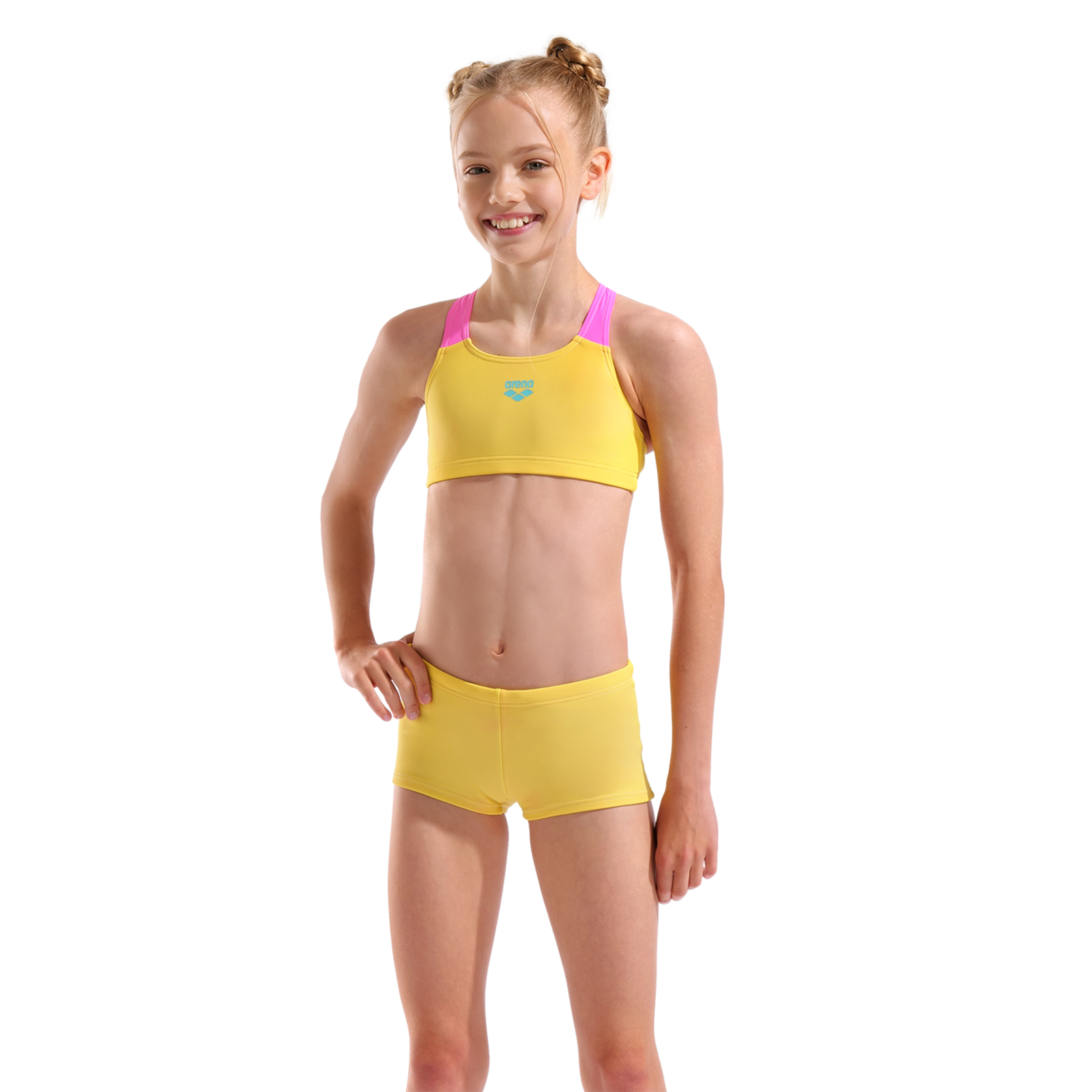 Arena G Arena Bikini Solid L Bikini Set in GELB