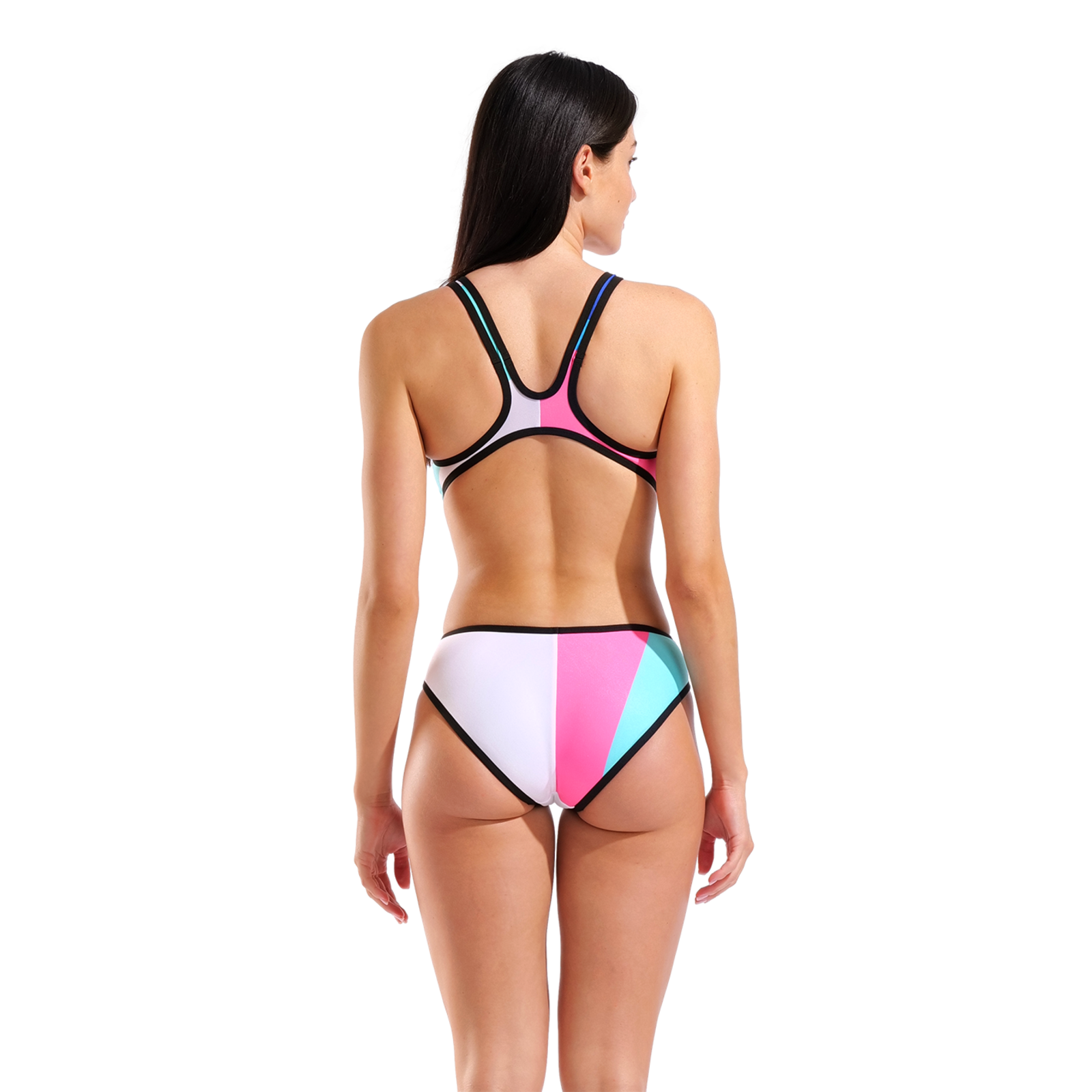 Arena W Arena One Placement Swimsuit Tech Back Badeanzug in MEHRFARBIG