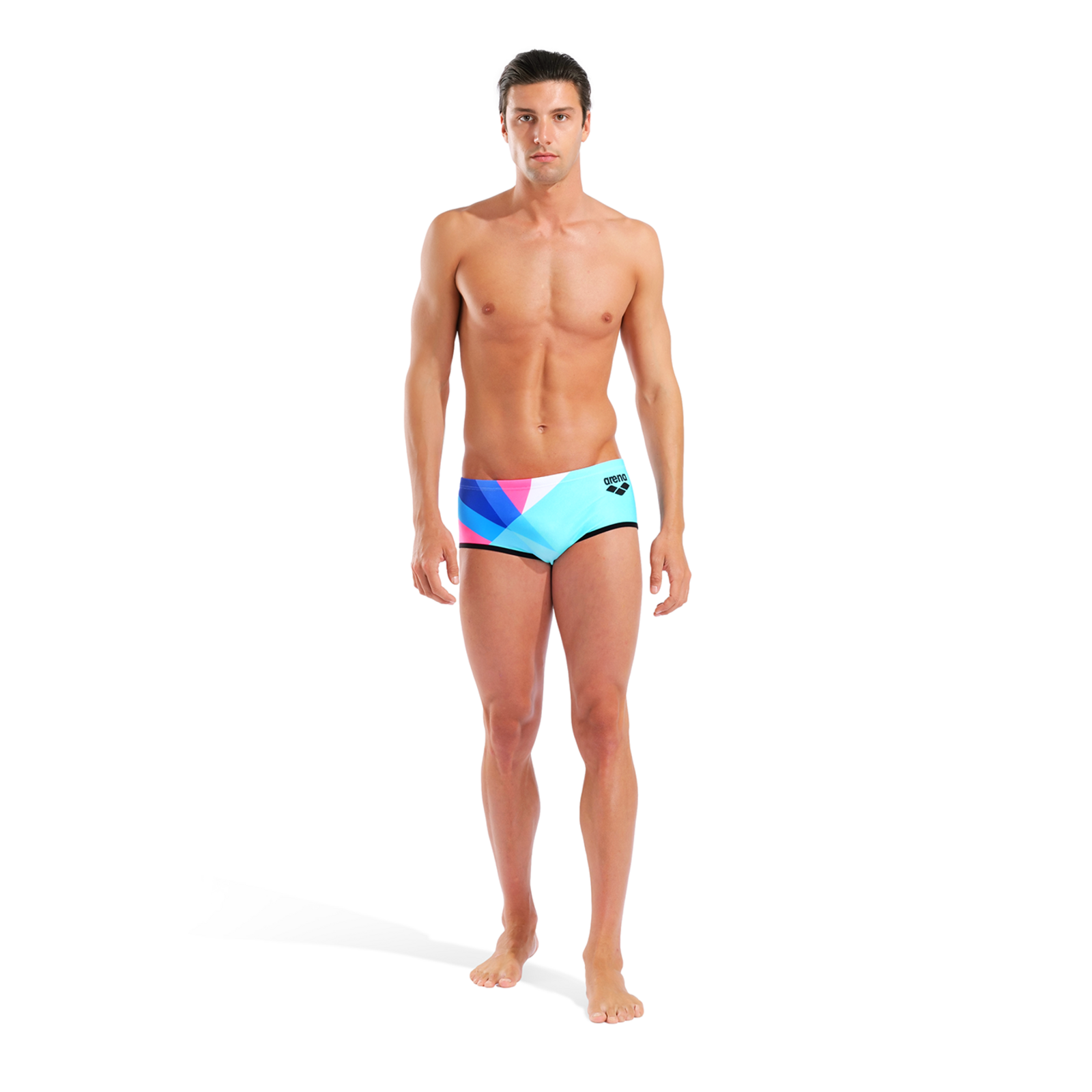 Arena M Arena One Placement Low Waist Short Swim Low Waist Short in MEHRFARBIG