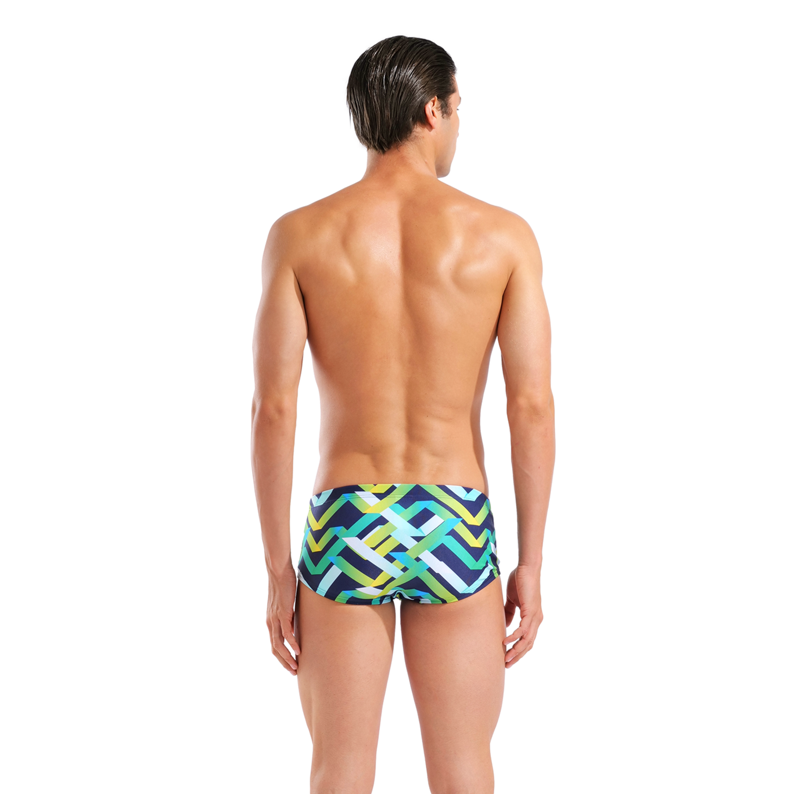 Arena M Arena Texture Swim Low Waist Short Swim Low Waist Short in MEHRFARBIG