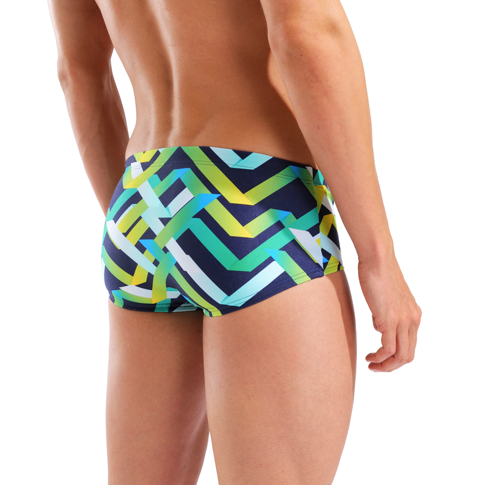 Arena M Arena Texture Swim Low Waist Short Swim Low Waist Short in MEHRFARBIG