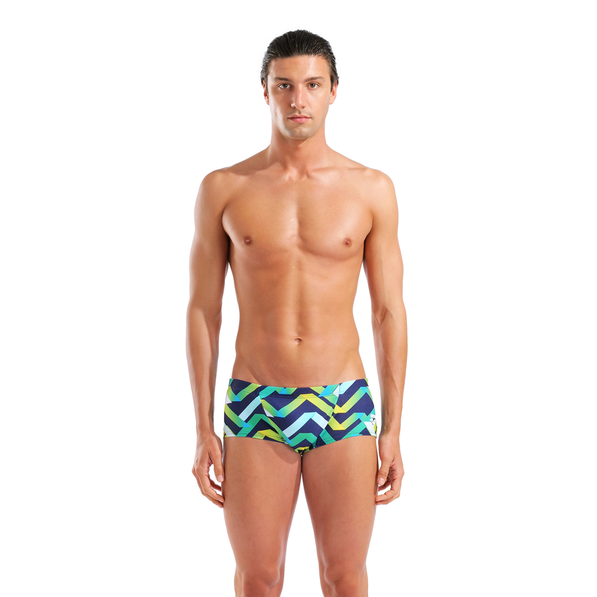 Arena M Arena Texture Swim Low Waist Short Swim Low Waist Short in MEHRFARBIG