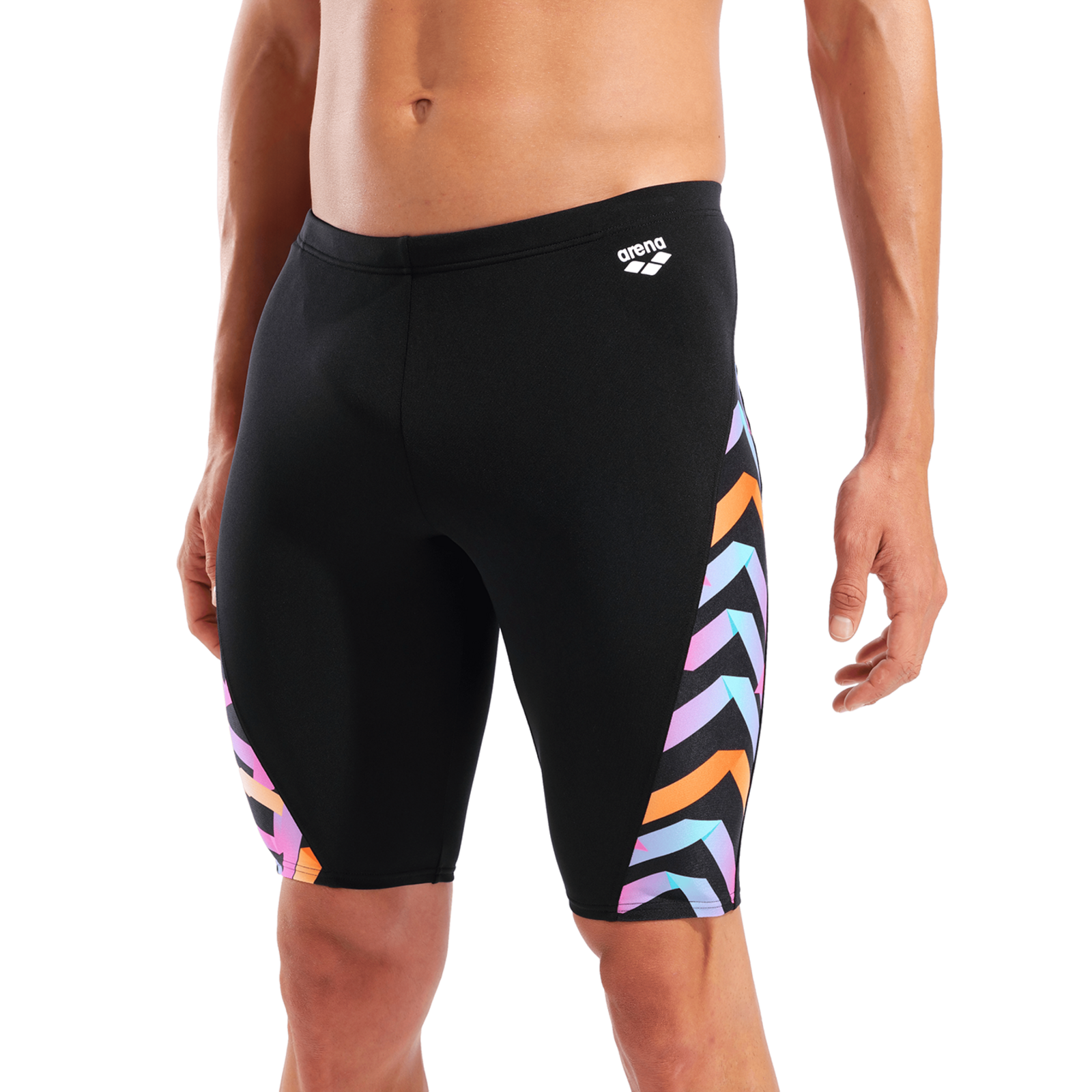 Arena M Arena Texture Swim Jammer Swim Jammer in SCHWARZ