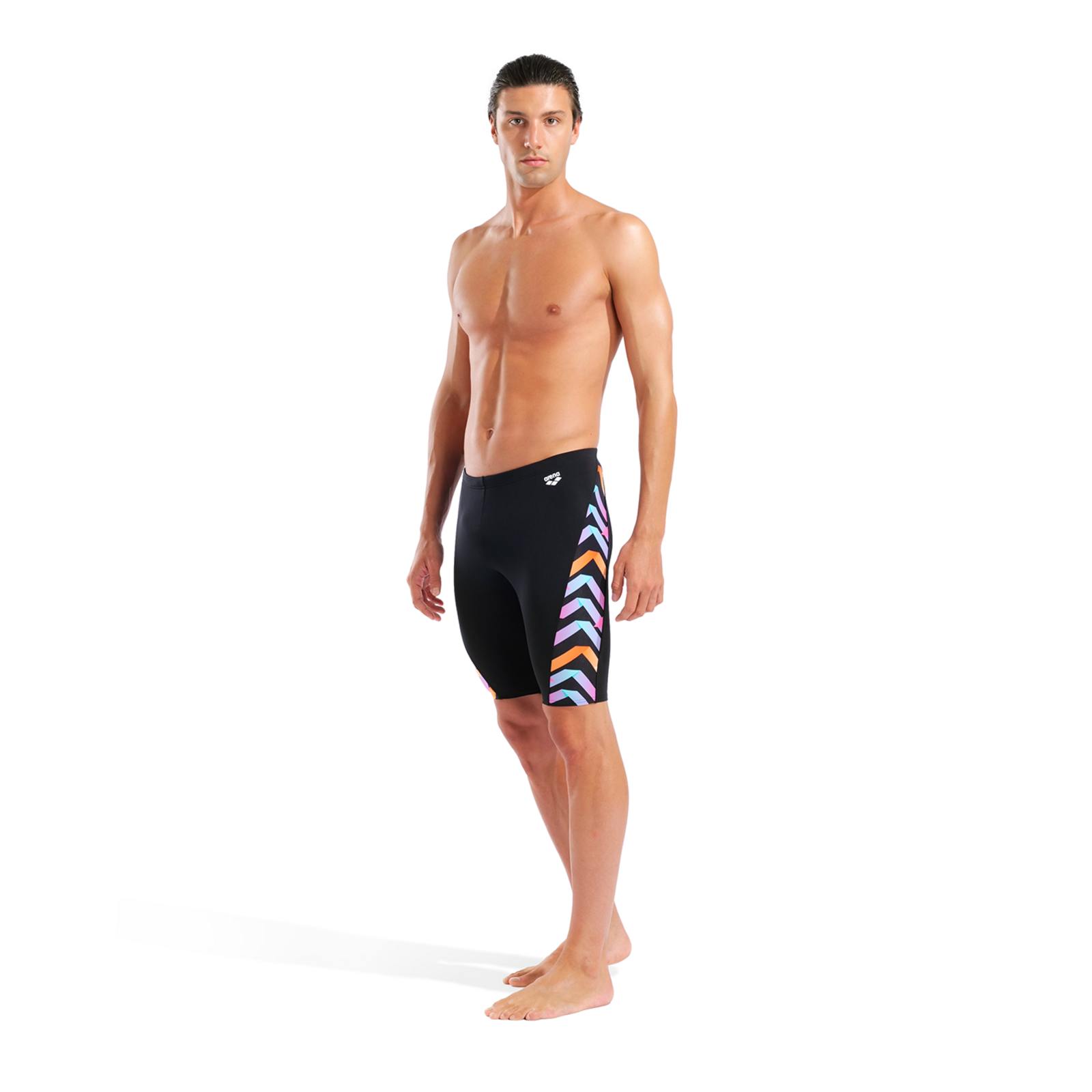 Arena M Arena Texture Swim Jammer Swim Jammer in SCHWARZ