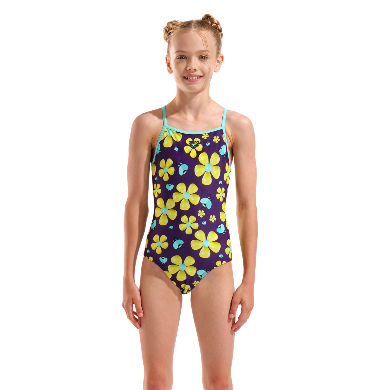Arena G Arena Spring Swimsuit Lightdrop Back Badeanzug in VIOLETT