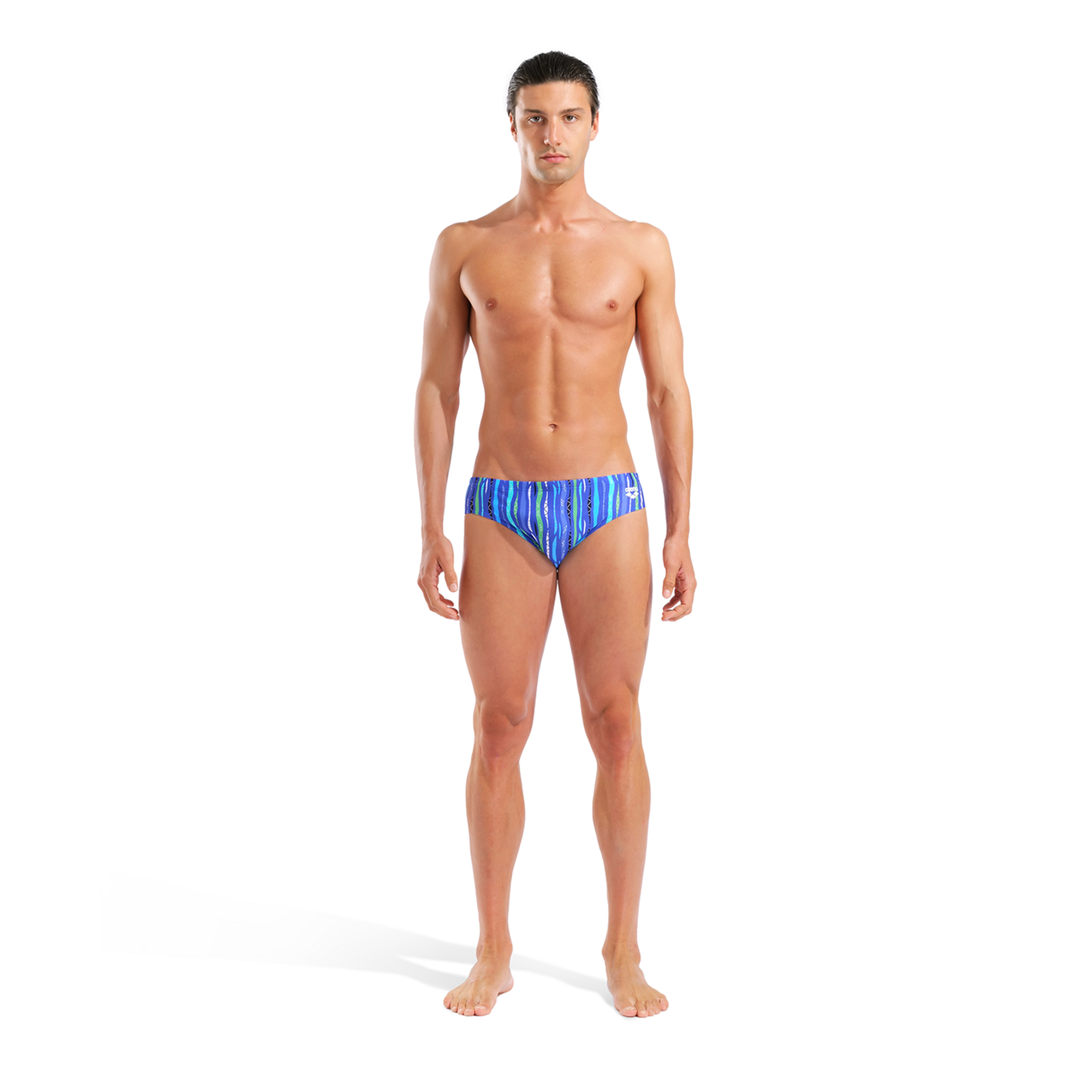Arena M Arena Stripes Swim Briefs Swim Slip in MEHRFARBIG