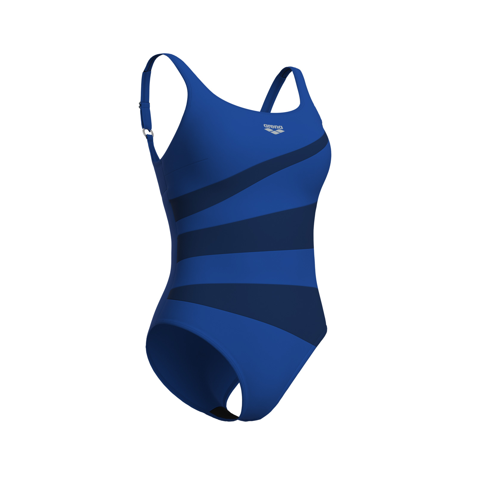 Arena W Arena Isabella Swimsuit Wing Back C Figurformender Badeanzug in BLAU
