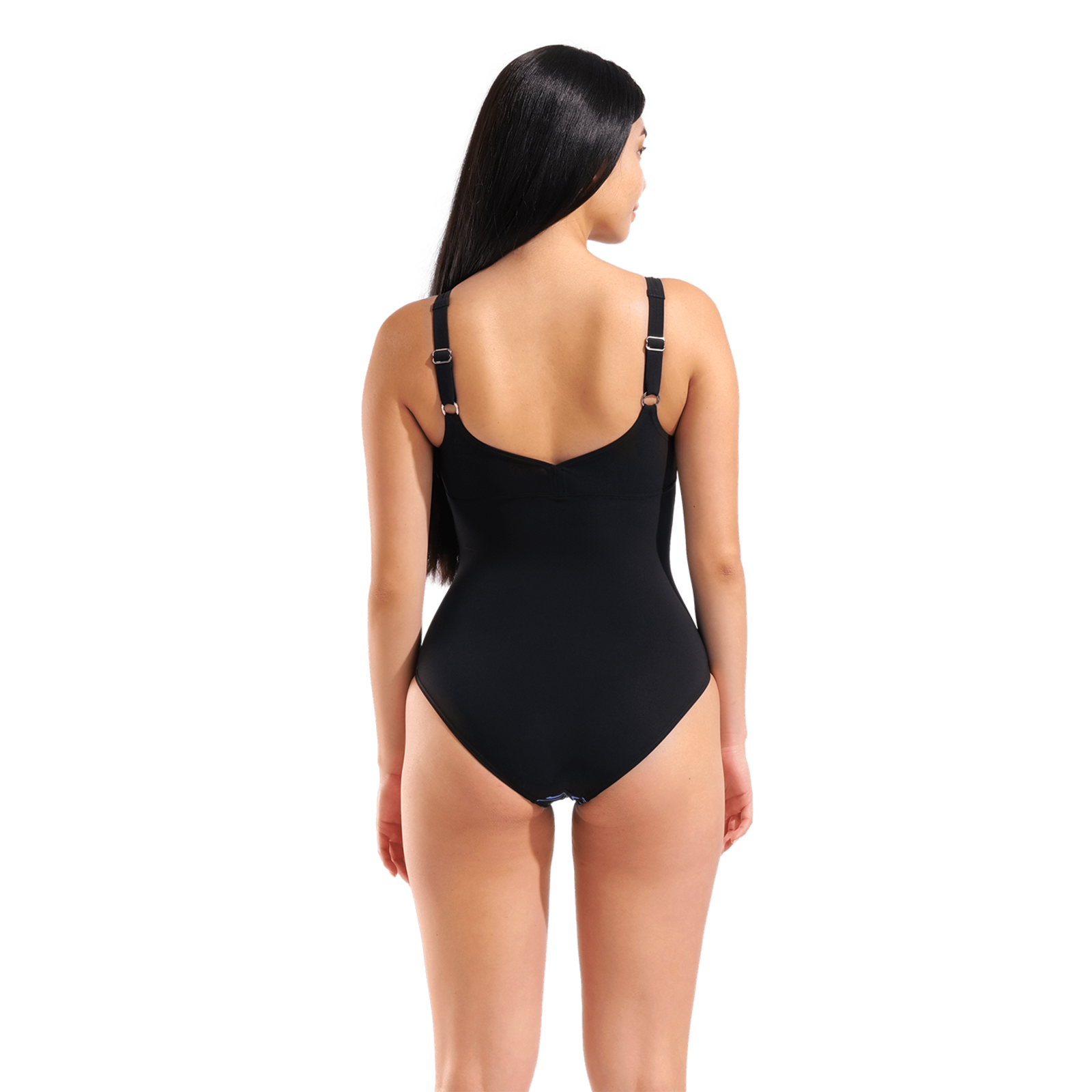 Arena W Arena Swimsuit Mia Wing Back Figurformender Badeanzug in MEHRFARBIG