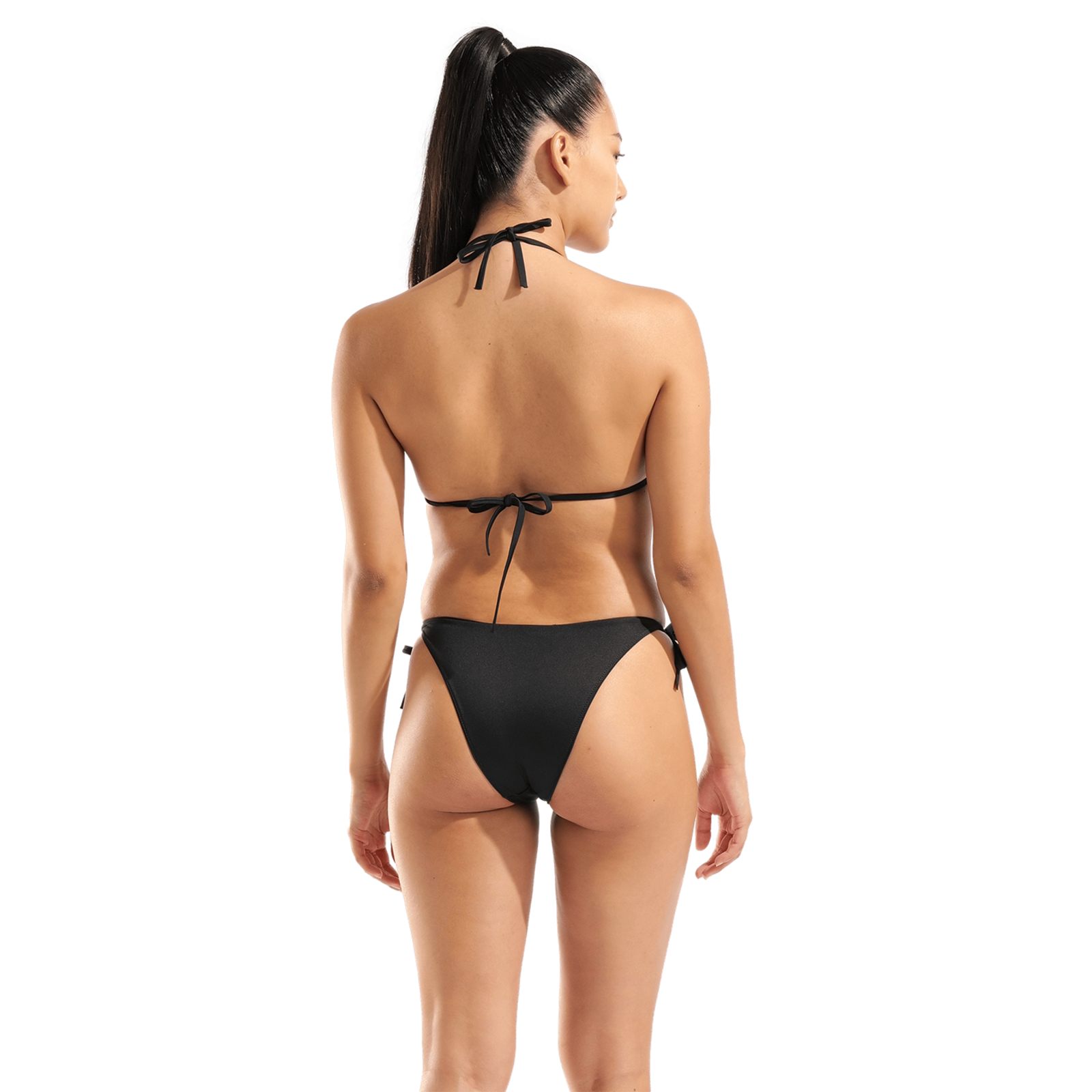Arena W Arena Essentials Bikini Triangle Bikini Set in SCHWARZ