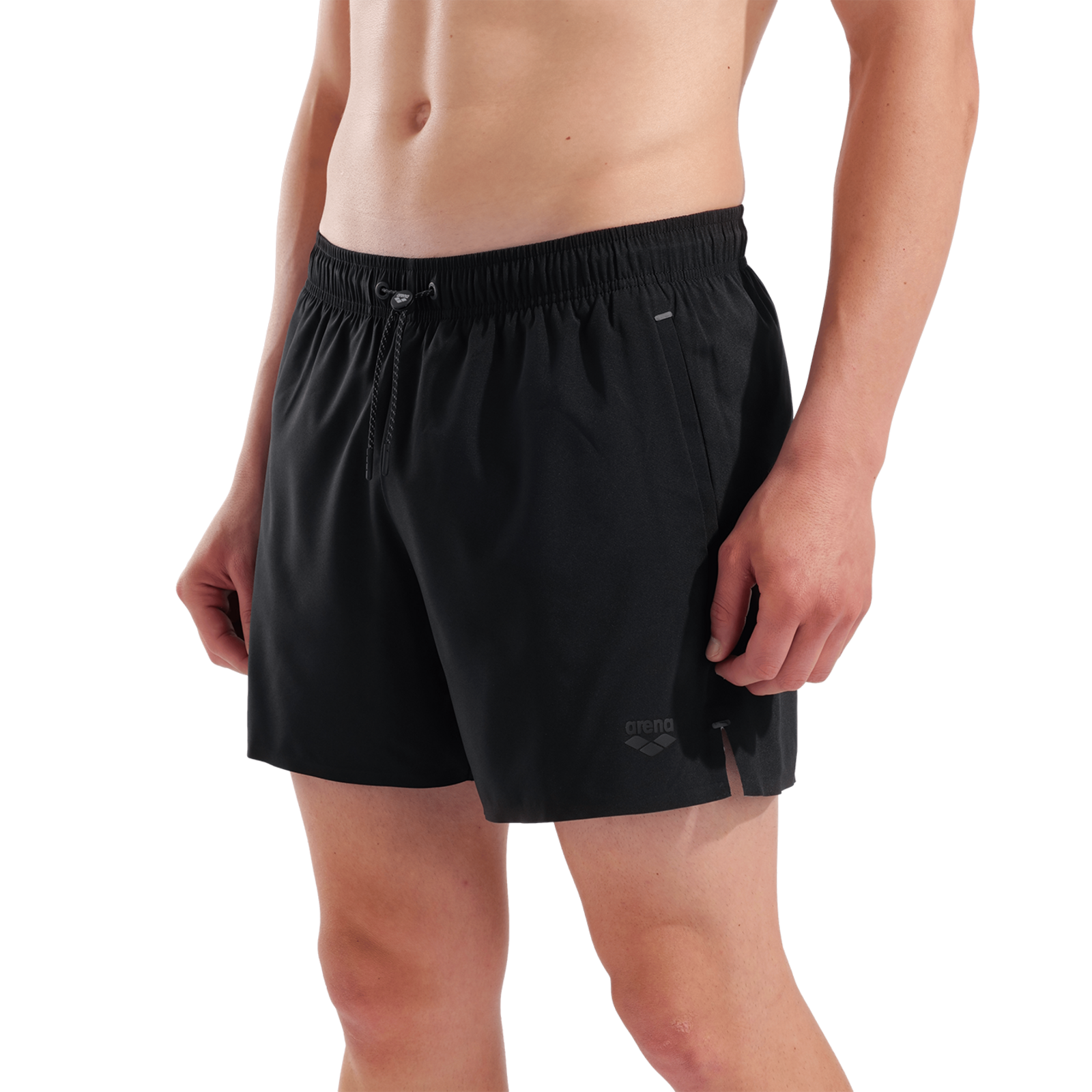 Arena M Arena Evo Beach Short Solid Beach Short in SCHWARZ