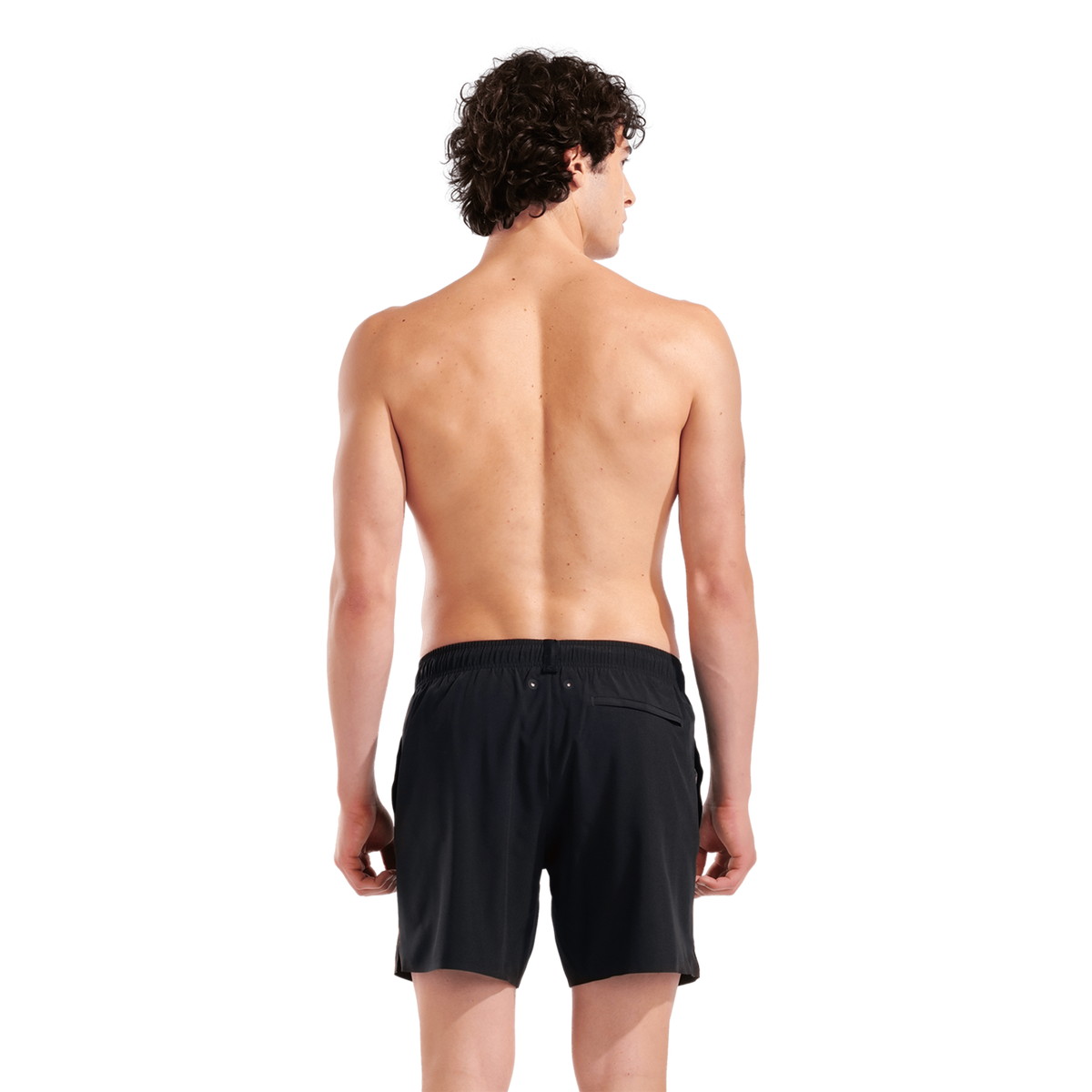 Arena M Arena Evo Beach Boxer Solid Beach Short in SCHWARZ