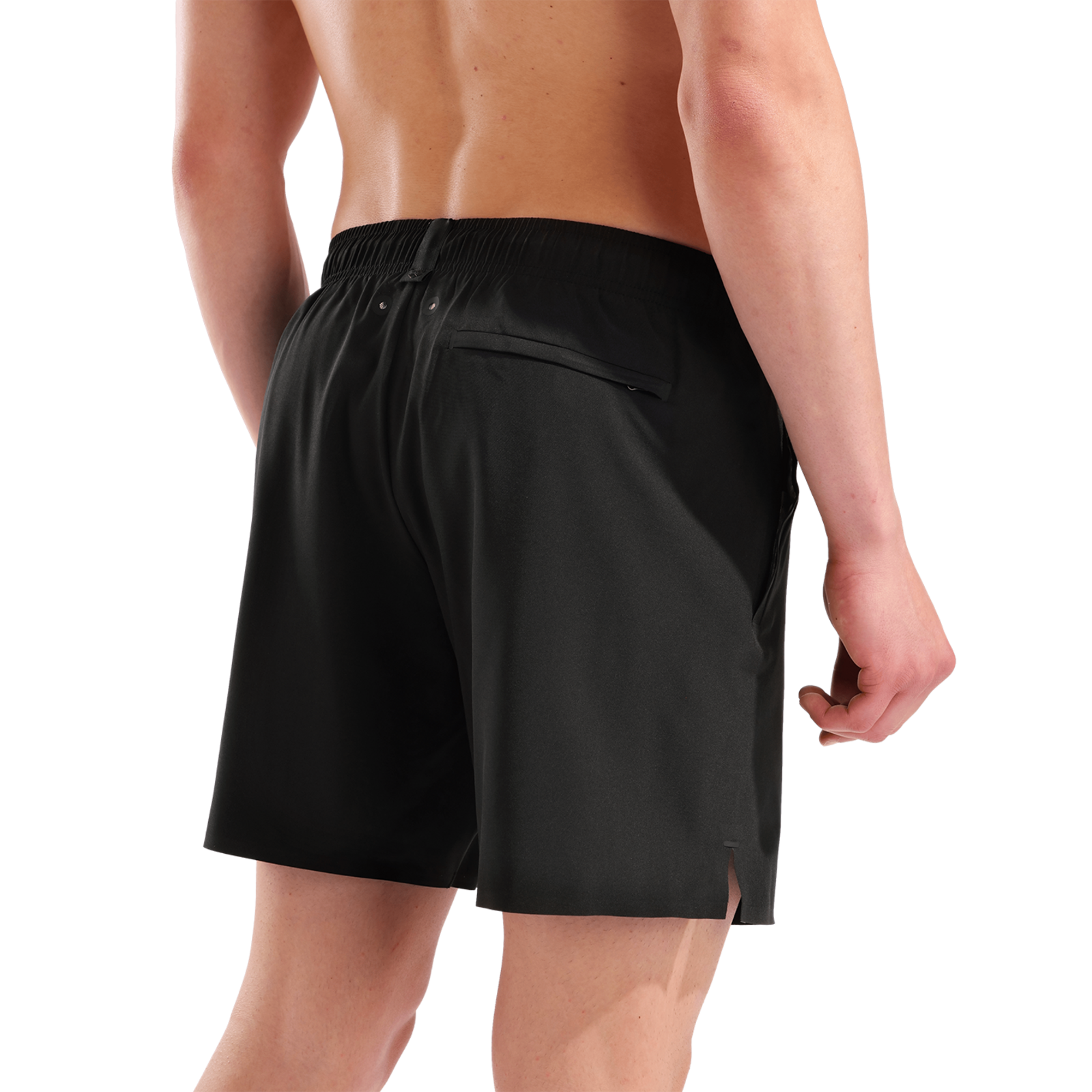 Arena M Arena Evo Beach Boxer Solid Beach Short in SCHWARZ
