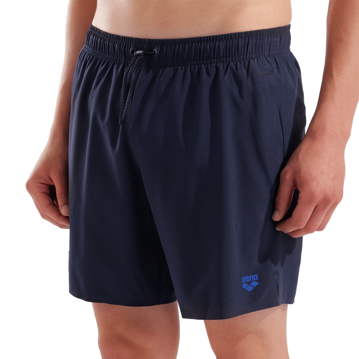 Arena M Arena Evo Beach Boxer Solid Beach Short in BLAU