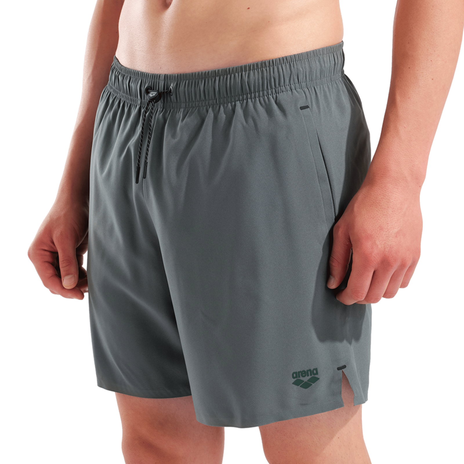 Arena M Arena Evo Beach Boxer Solid Beach Short in GRÜN