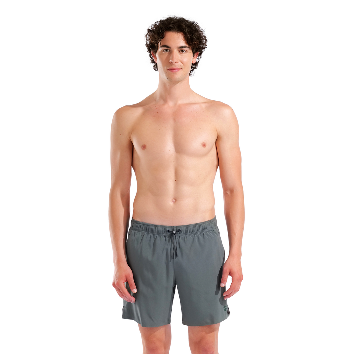 Arena M Arena Evo Beach Boxer Solid Beach Short in GRÜN