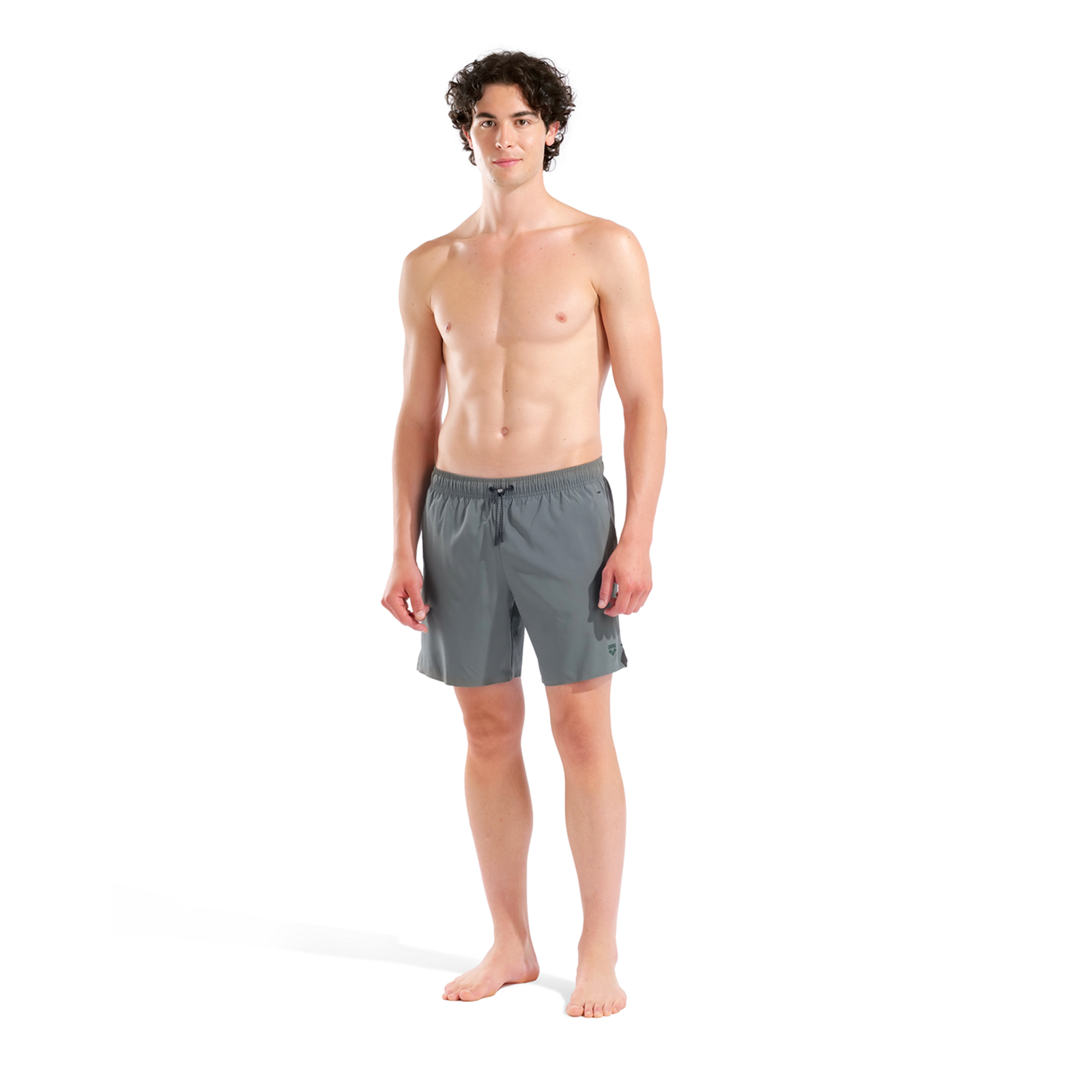 Arena M Arena Evo Beach Boxer Solid Beach Short in GRÜN