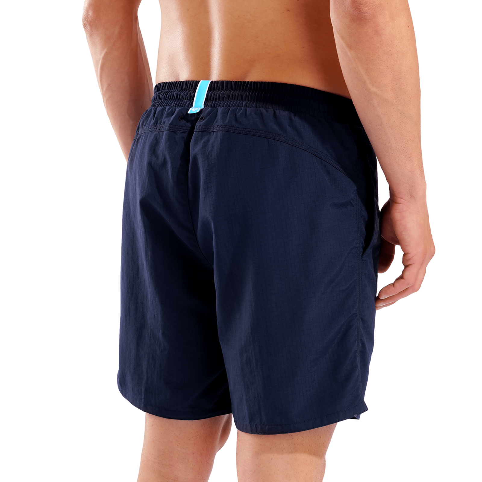 Arena M Arena Adjustable Waist Beach Boxer Beach Short in BLAU