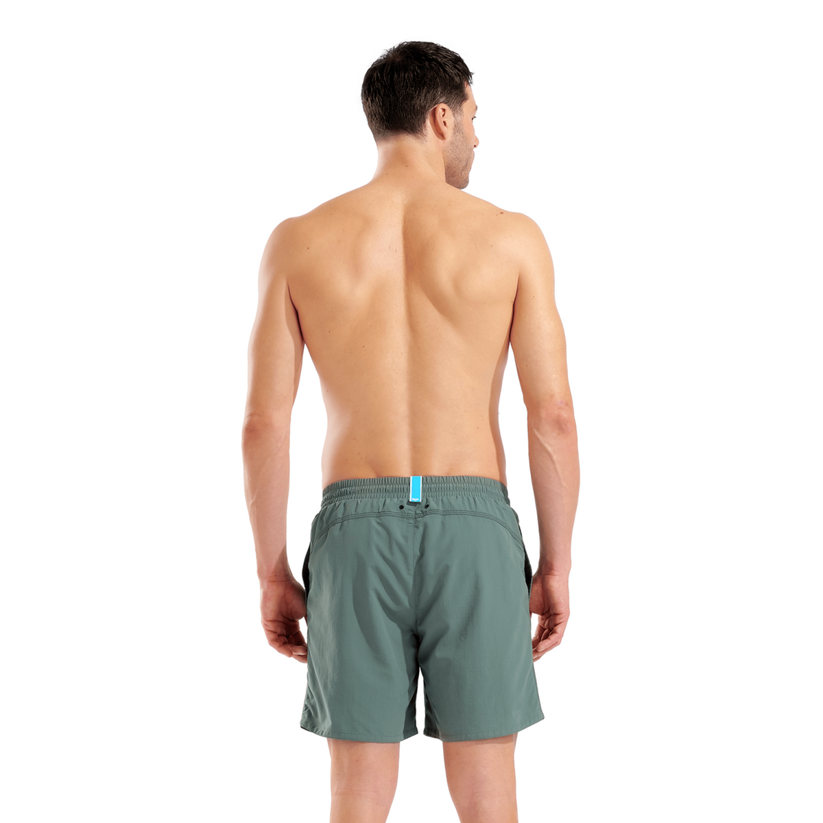 Arena M Arena Adjustable Waist Beach Boxer Beach Short in GRÜN