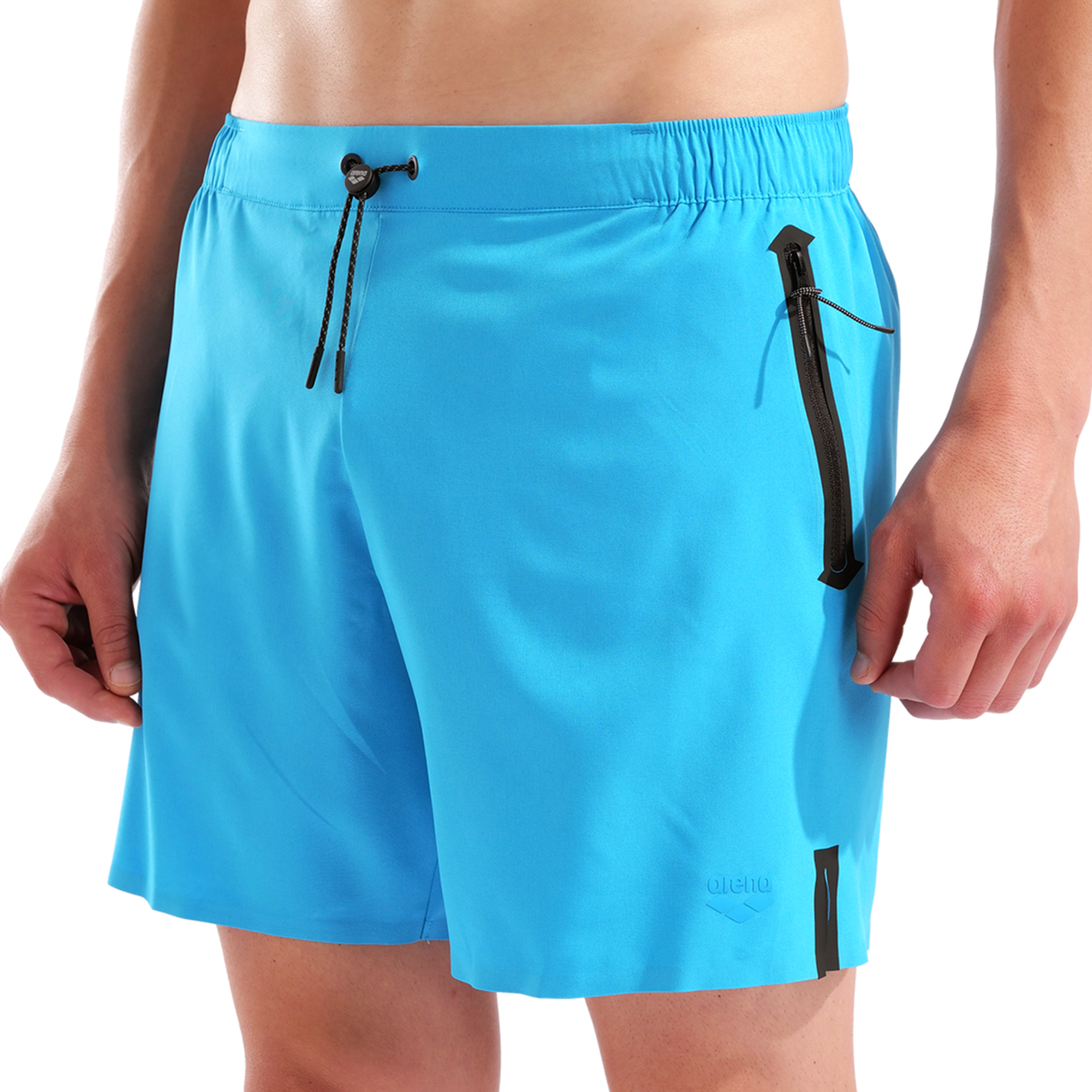 Arena M Arena Evo Side Zip Pockets Beach Boxer Beach Short in BLAU