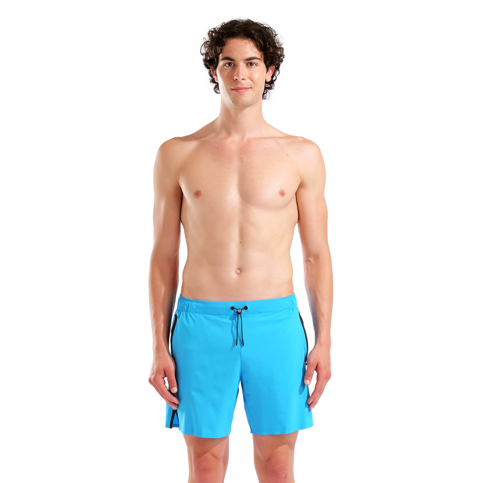 Arena M Arena Evo Side Zip Pockets Beach Boxer Beach Short in BLAU