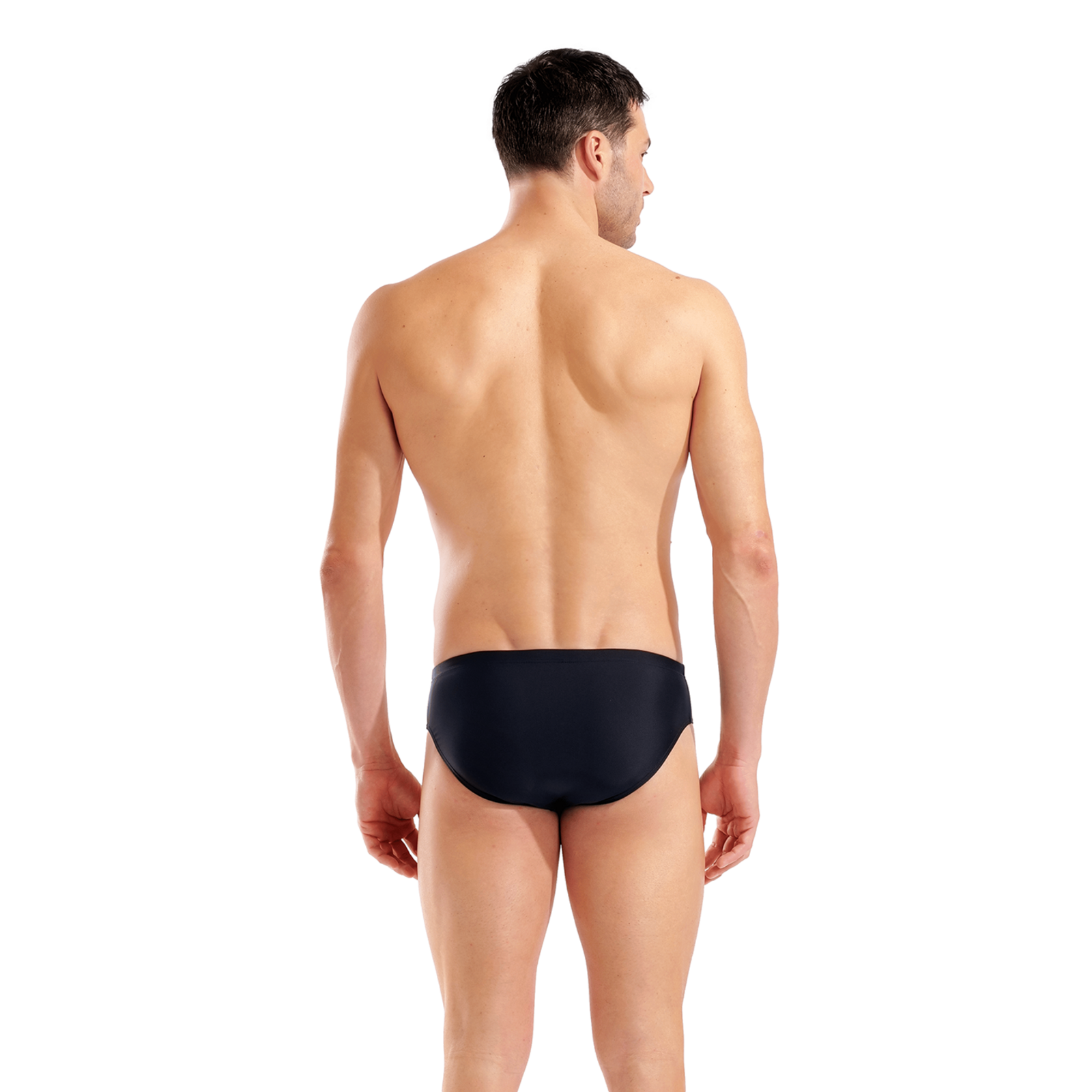 Arena M Arena Double Graphic Swim Briefs Swim Slip in SCHWARZ