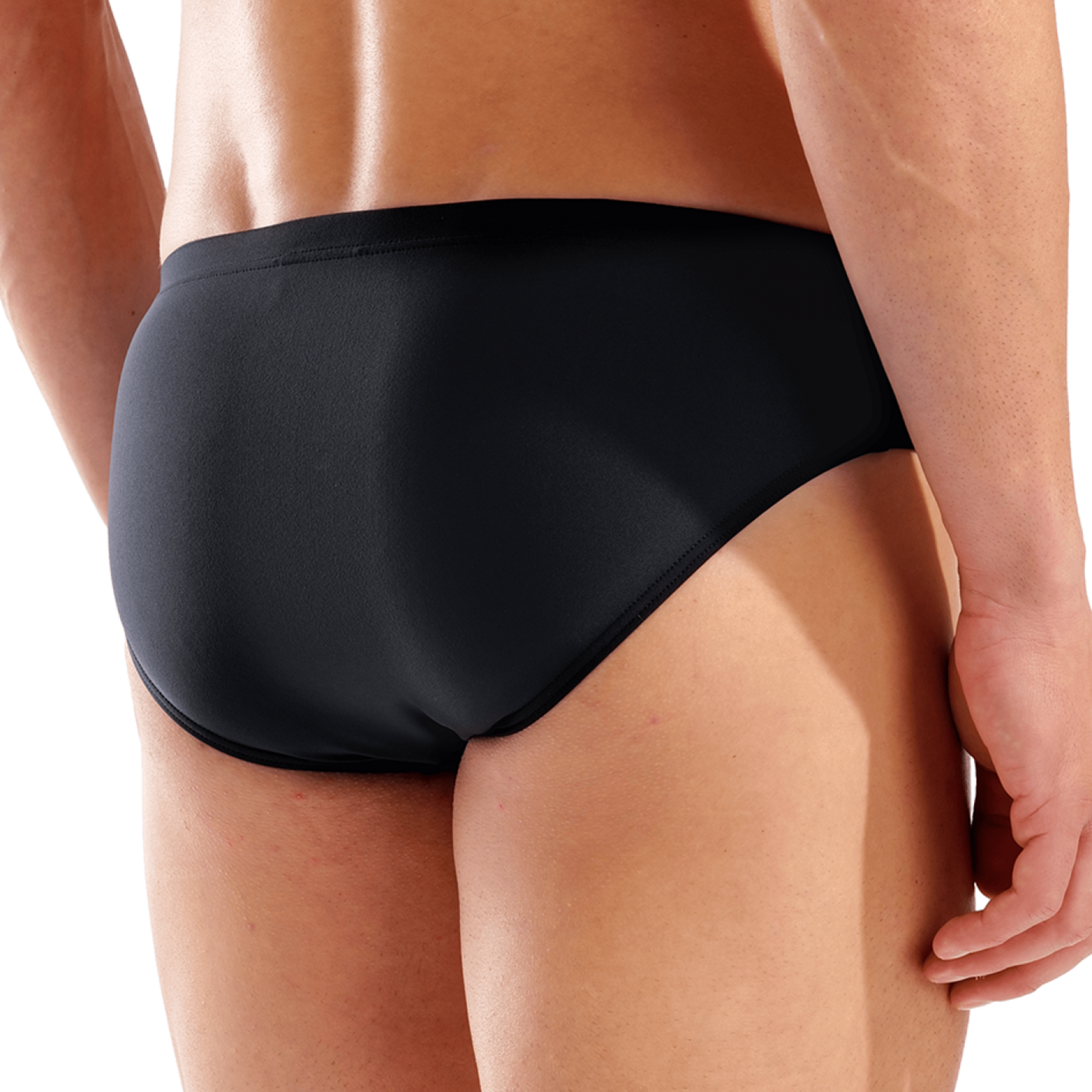 Arena M Arena Double Graphic Swim Briefs Swim Slip in SCHWARZ