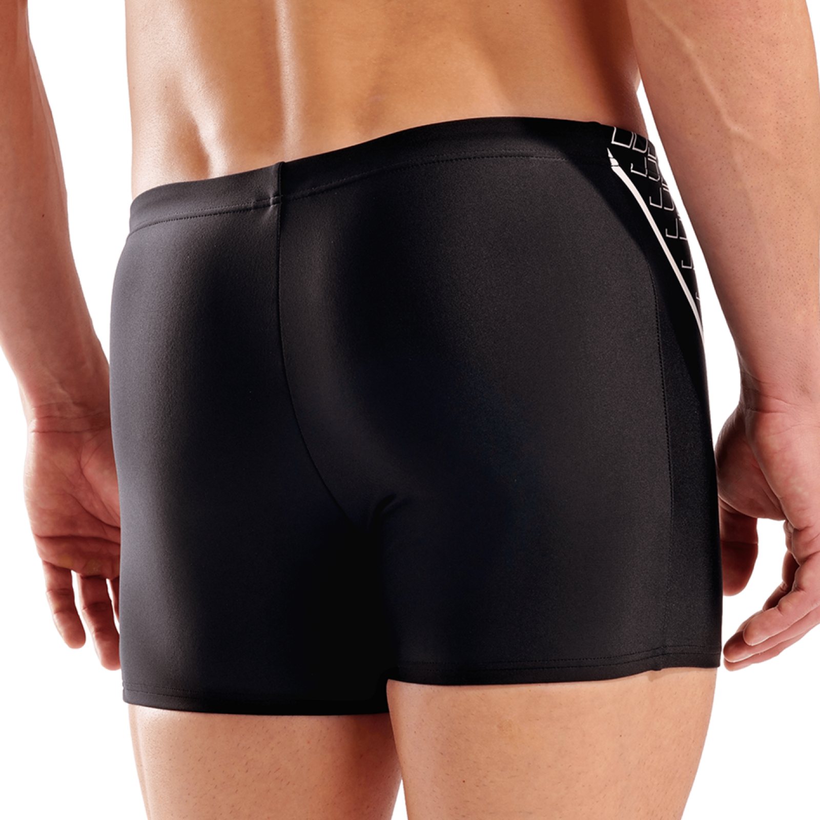 Arena M Arena Double Graphic Swim Short Swim Short in SCHWARZ