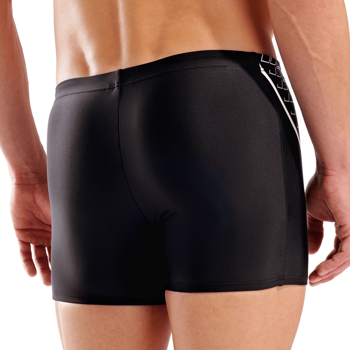 Arena M Arena Double Graphic Swim Short Swim Short in SCHWARZ