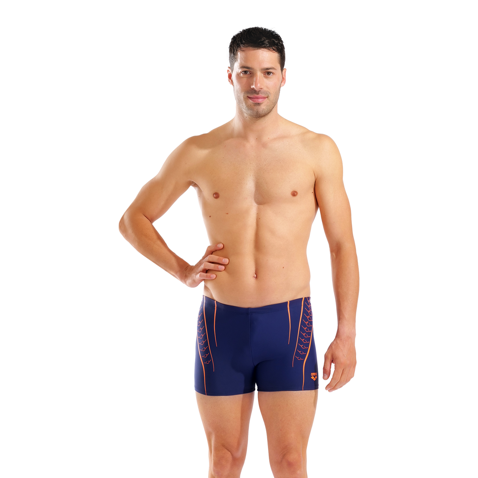 Arena M Arena Double Graphic Swim Short Swim Short in BLAU