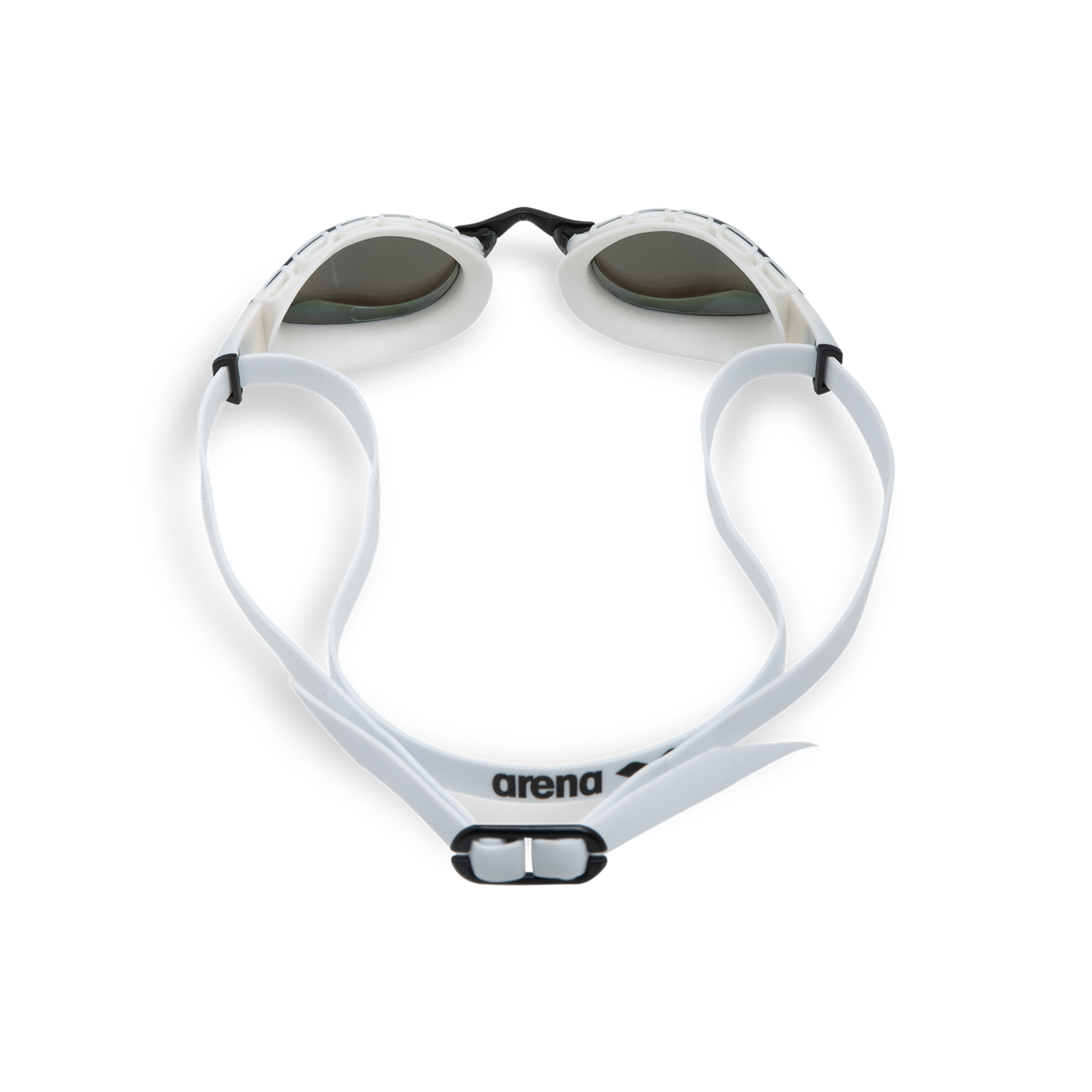 Arena Air Sonic Mirror Trainingsschwimmbrille in WEISS