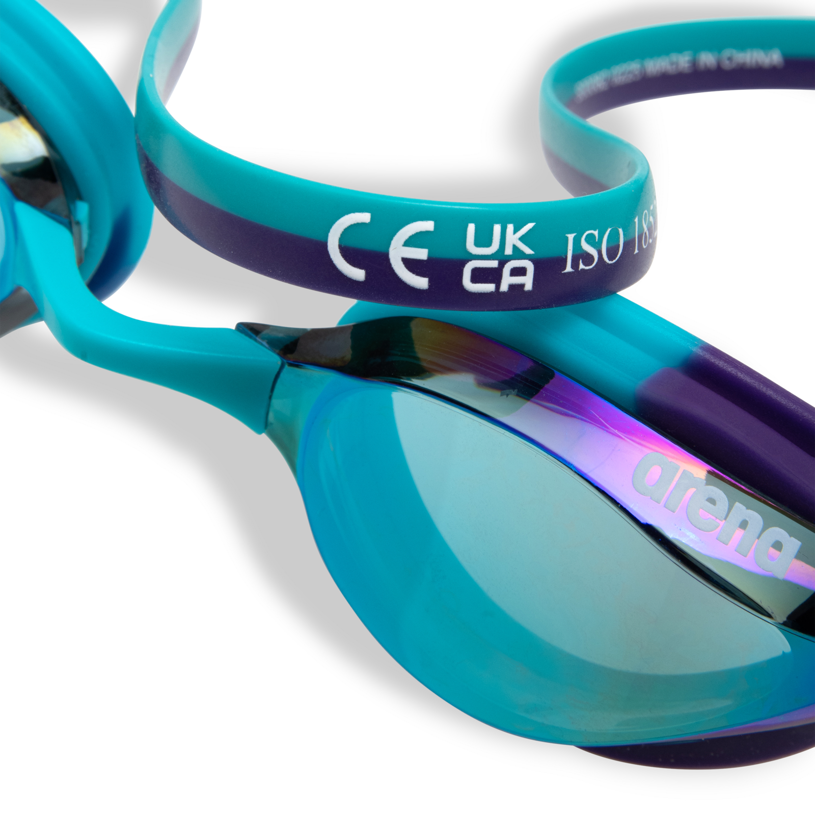 Arena Jr Python Mr Trainingsschwimmbrille in BLAU