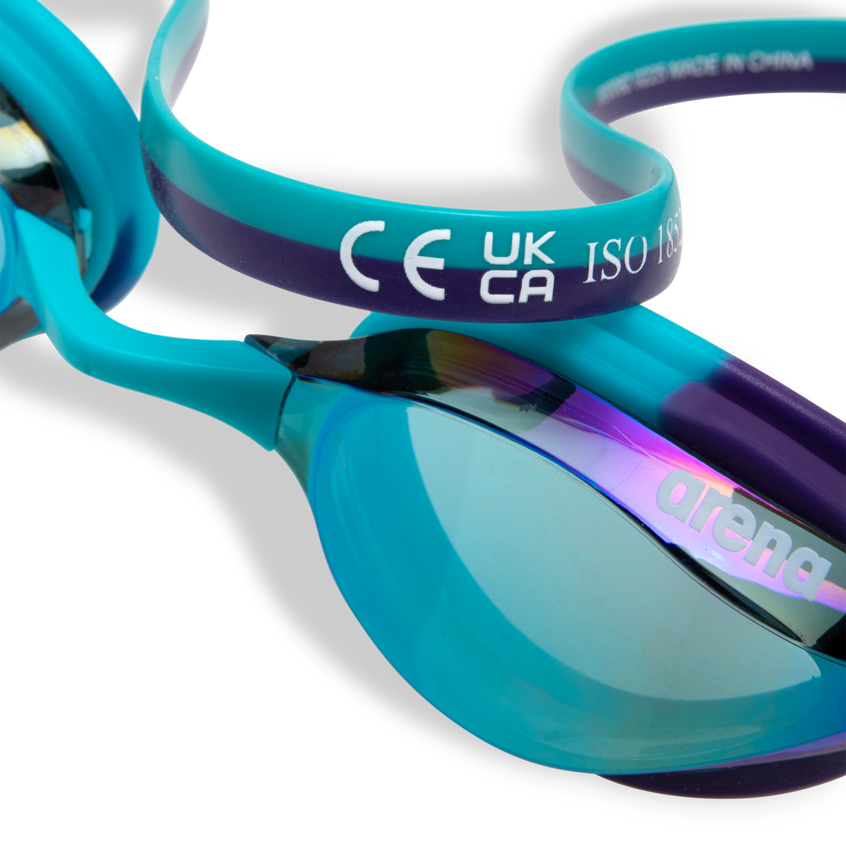 Arena Jr Python Mr Trainingsschwimmbrille in BLAU
