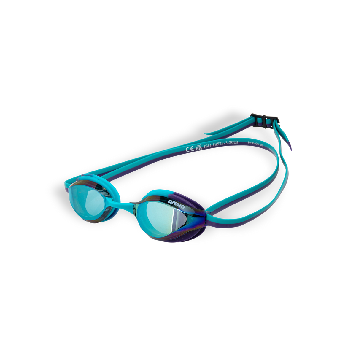 Arena Jr Python Mr Trainingsschwimmbrille in BLAU