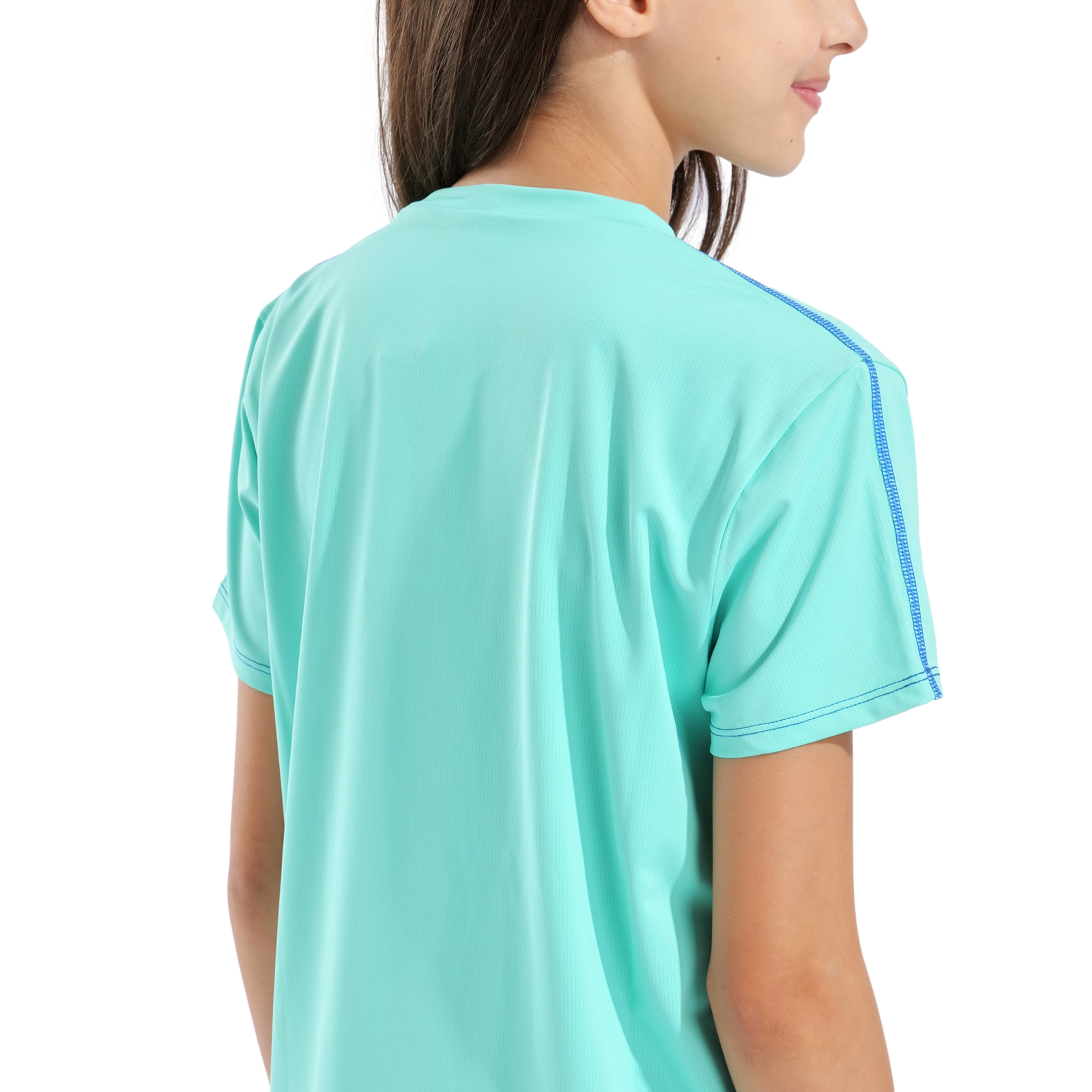 Arena Unisex Jr Arena S/S Swim Shirt UV Shirt in BLAU